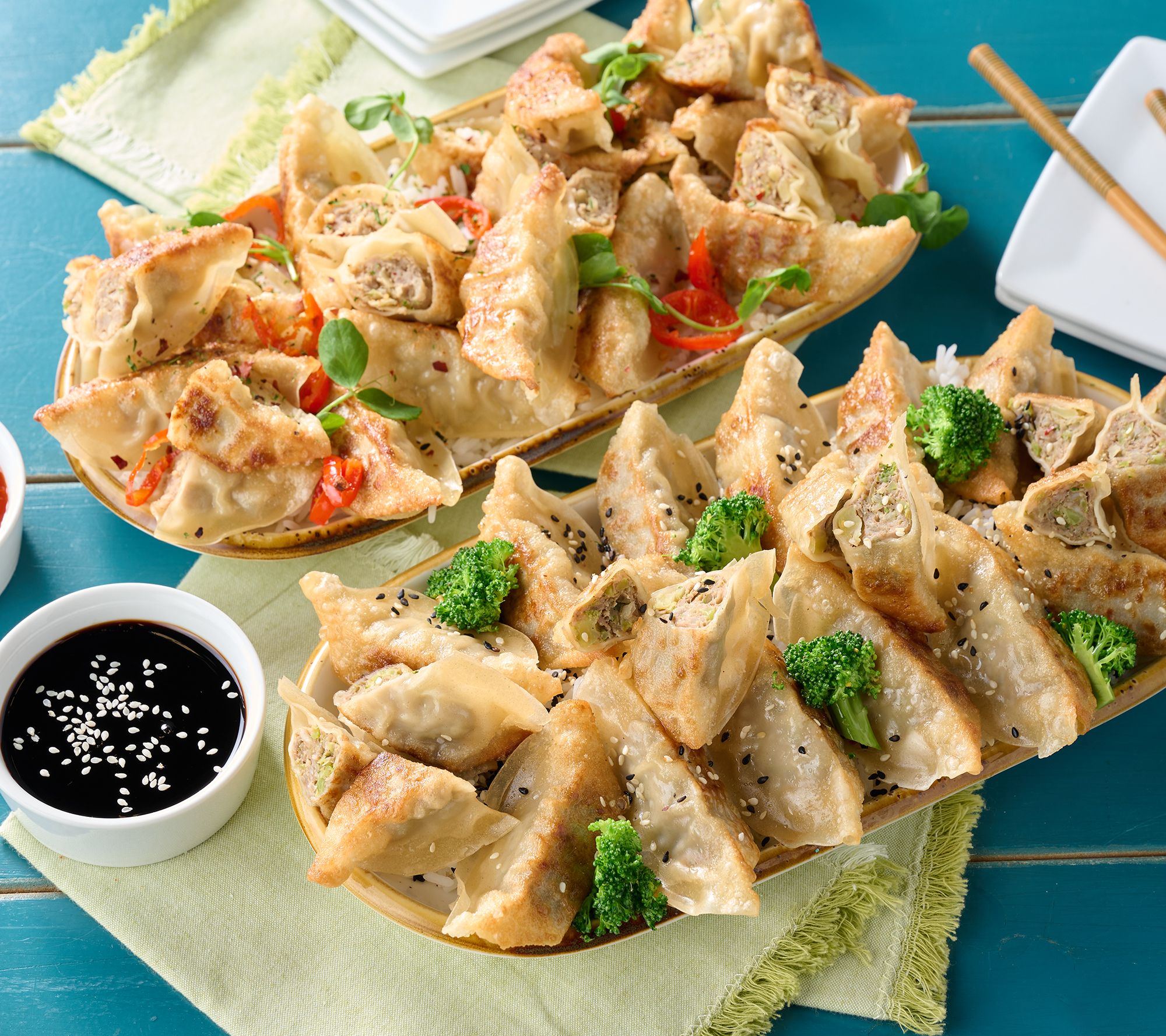 Perfect Gourmet 100-pc Classic Potstickers In Choice of Flavor