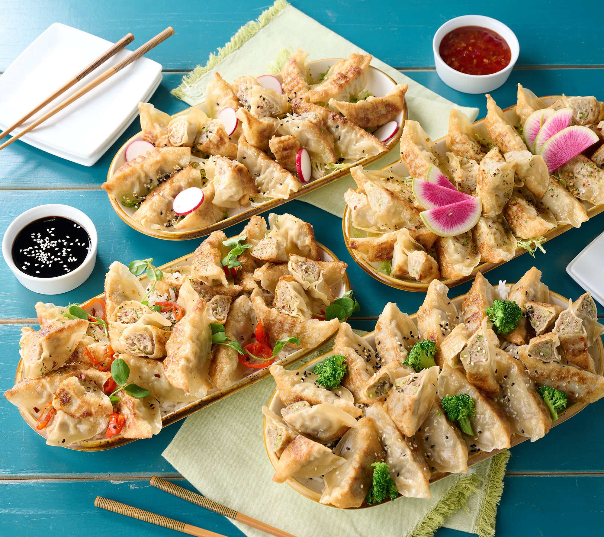 Perfect Gourmet 100-pc Classic Potstickers In Choice of Flavor