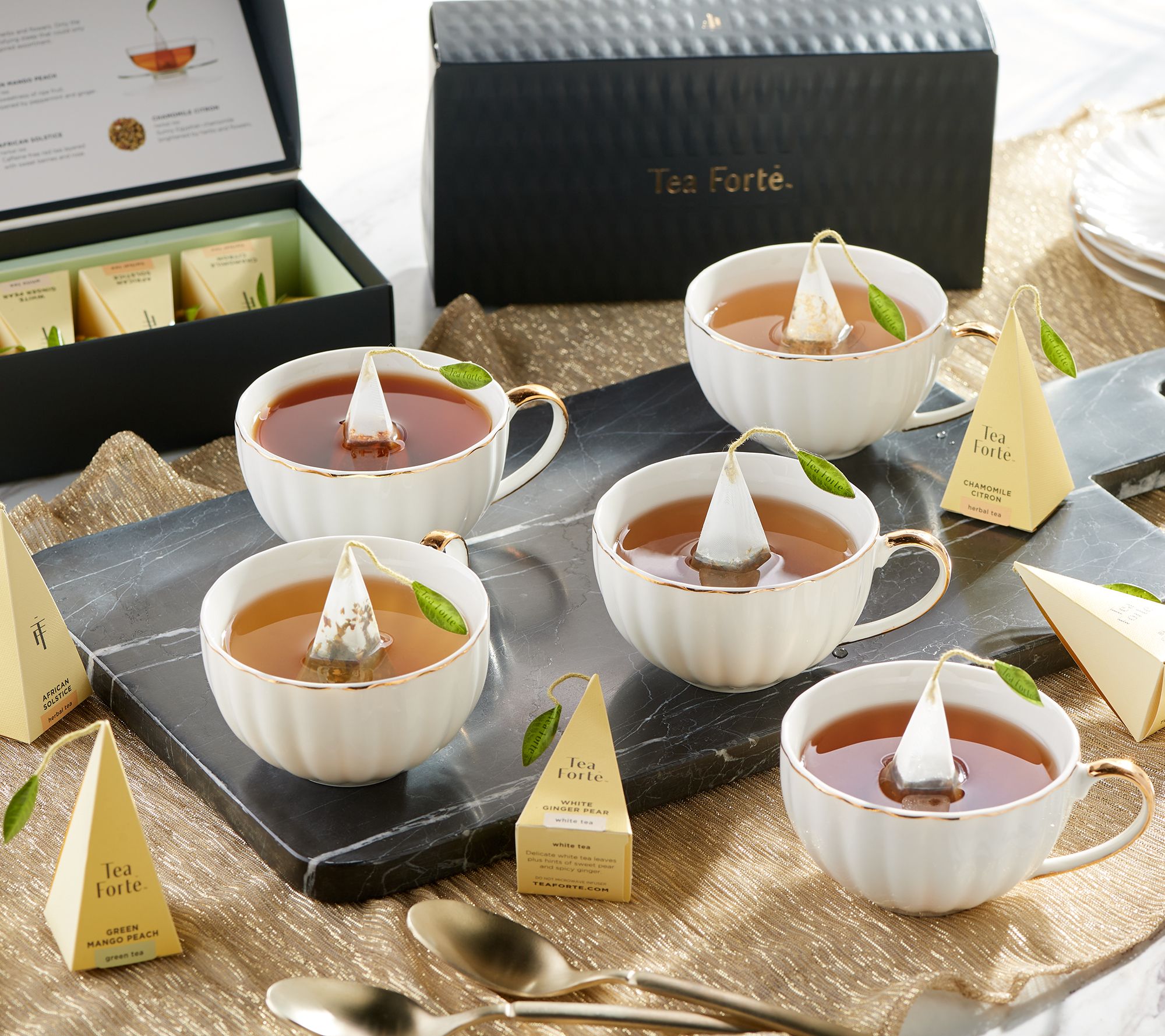 Tea Forte (2) 10ct Signature Collection Tea Assortment