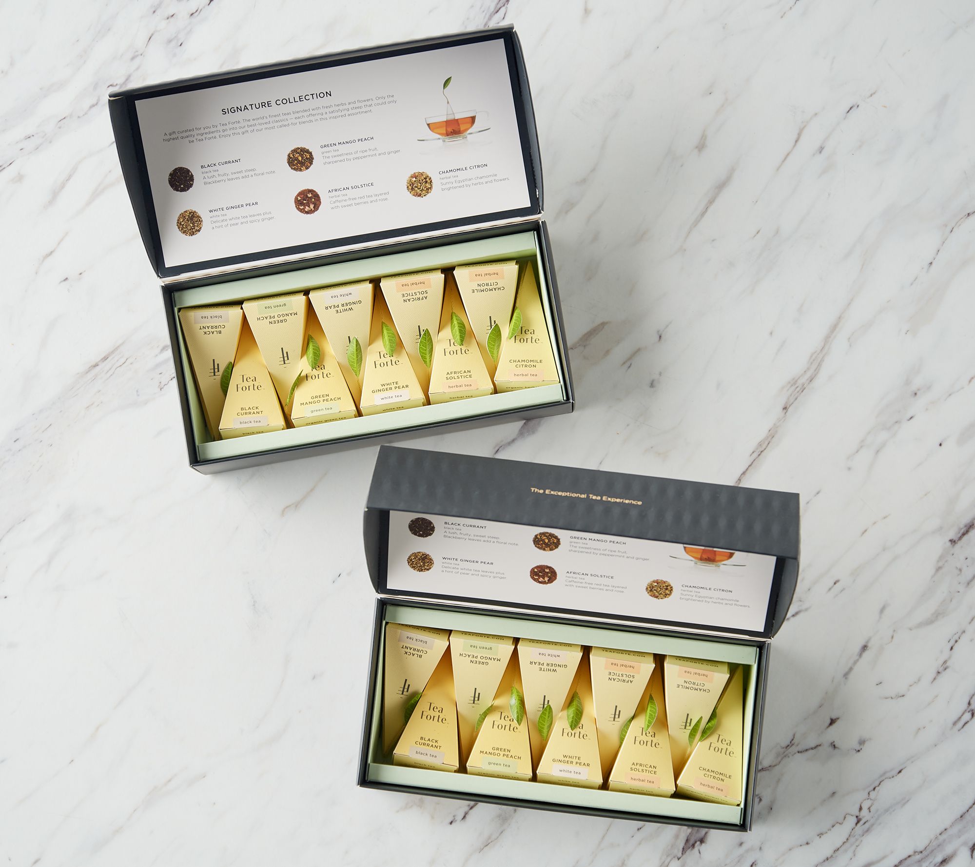 Tea Forte (2) 10ct Signature Collection Tea Assortment