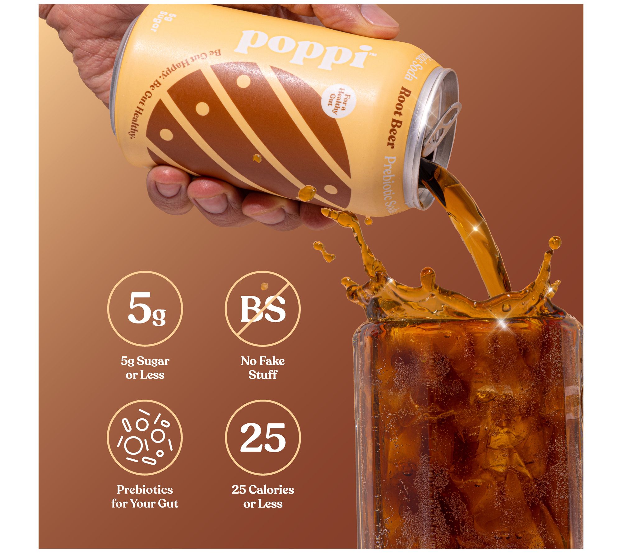 Poppi (12) 12-oz Cans Prebiotic Soda - Root Beer - QVC.com