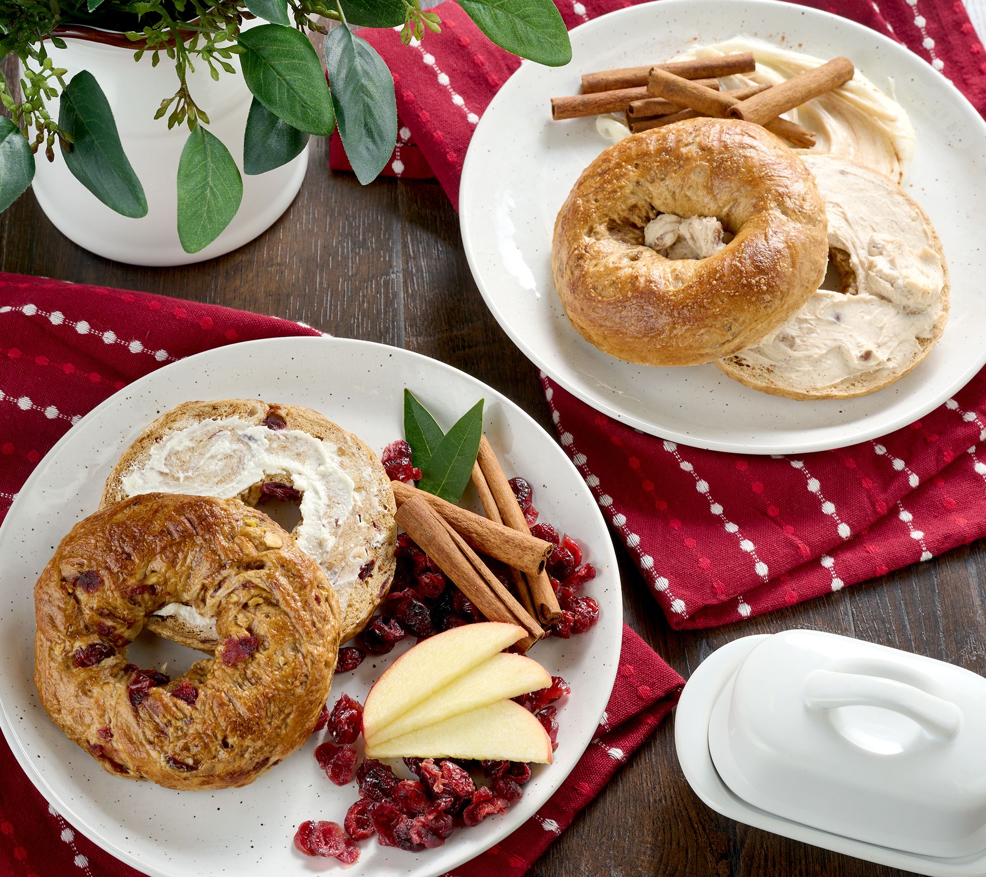 SH 11/4 Just Bagels (24) 4 oz NYC Holiday Sweet Cinnamon Bagels