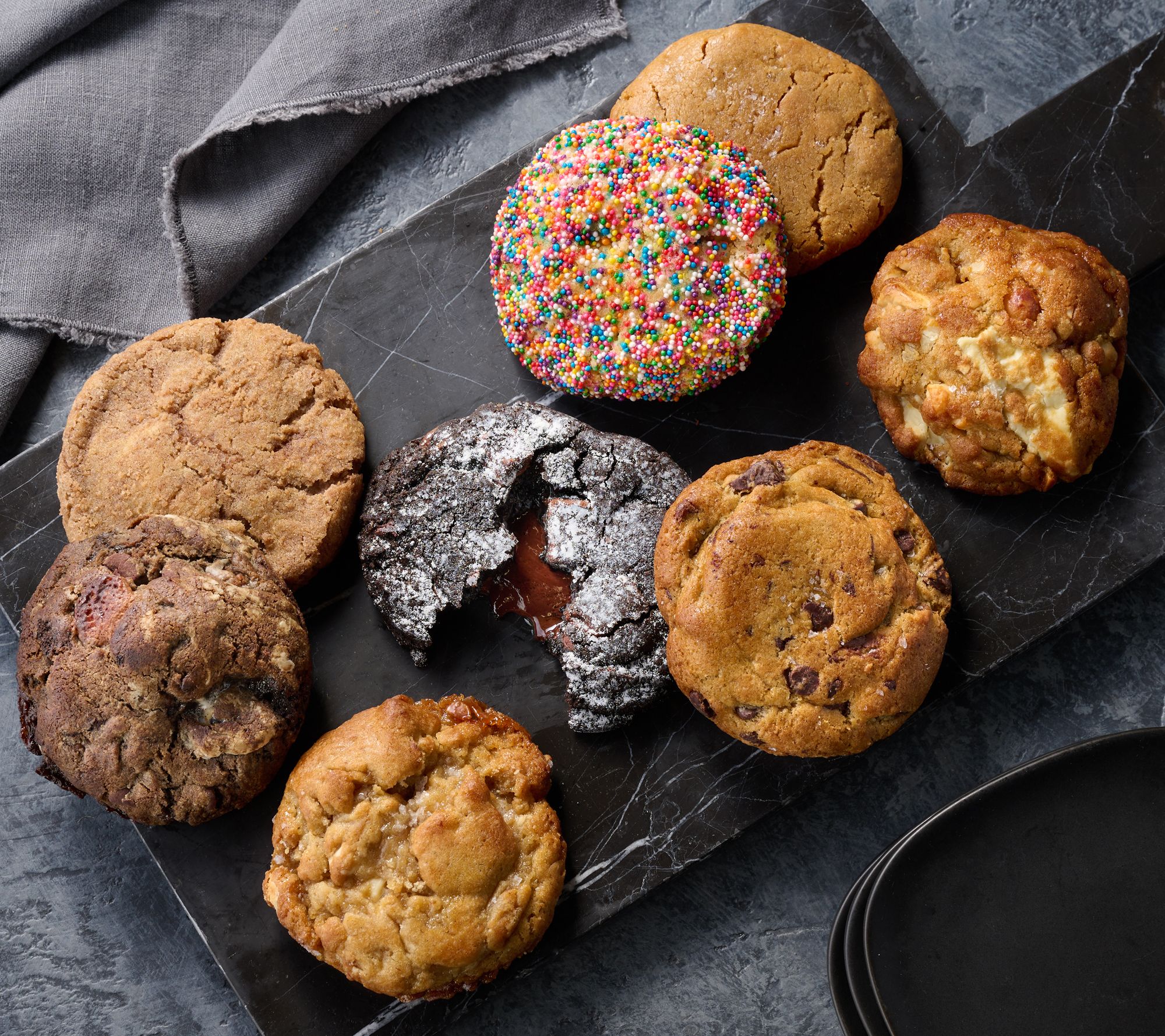 SH 7/21 Last Crumb Box of 8 Luxe Jumbo Cookies - QVC.com