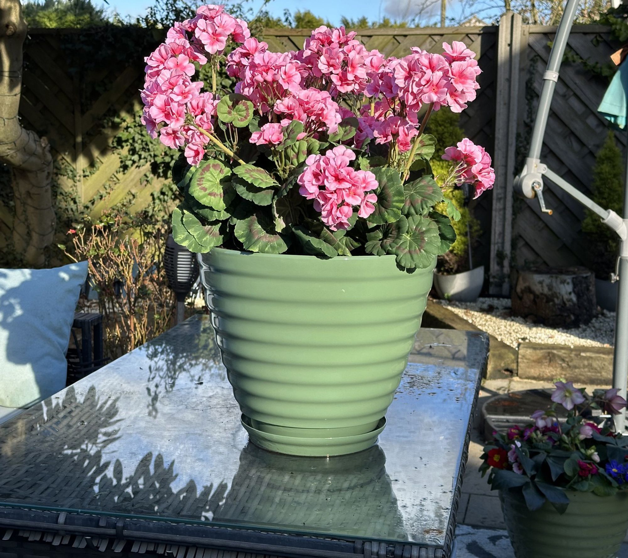 Jennings Set of 2 XL Twist 14" Planters