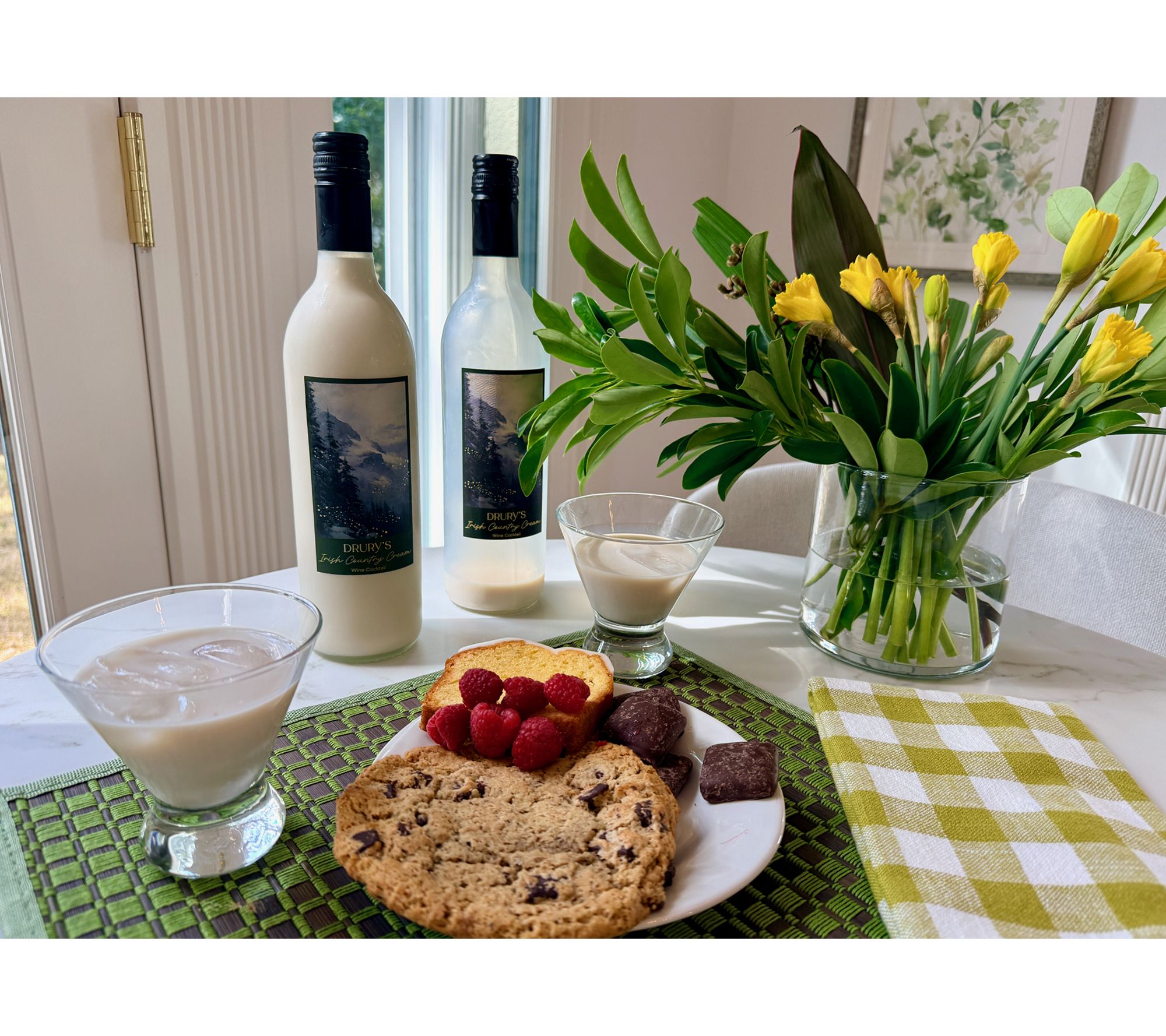 Vino Voyage Drury's COuntry Irish Cream (4) 750ml Bottle Set | QVC