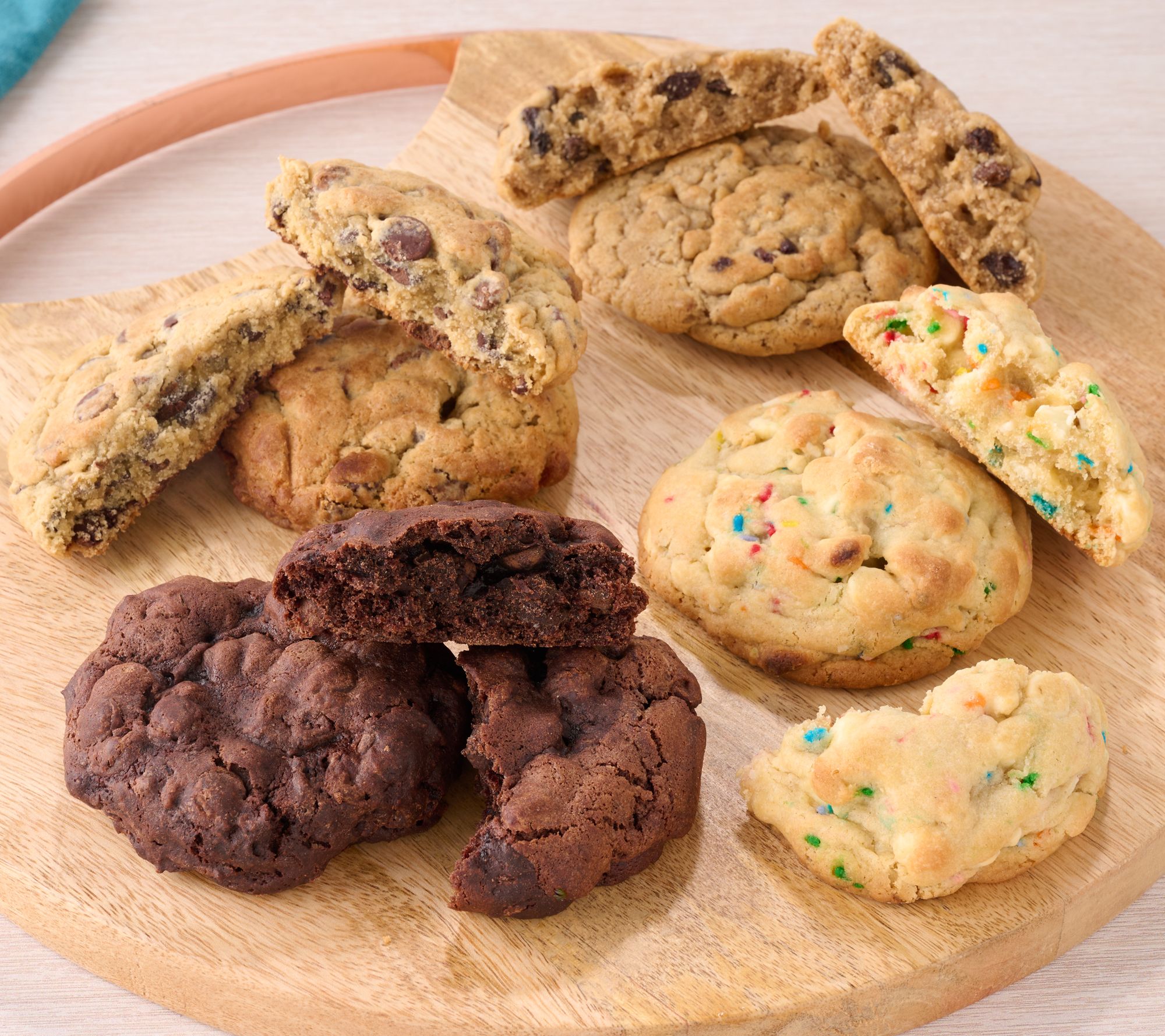 Pop's Corner (8) Large Individual Decadent Fresh Baked Cookies | QVC