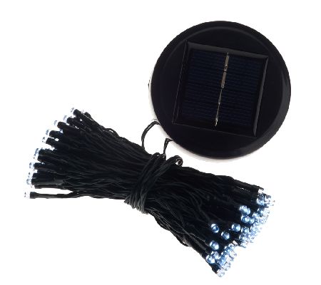 Plow & Hearth 36' Solar String Lights w/ 100 LED's - Page 1 — QVC.com