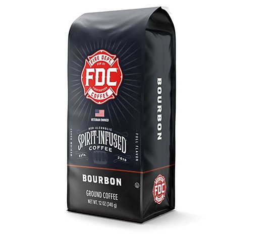 Fire Dept. Coffee 12-oz Bourbon Infused Ground Coffee
