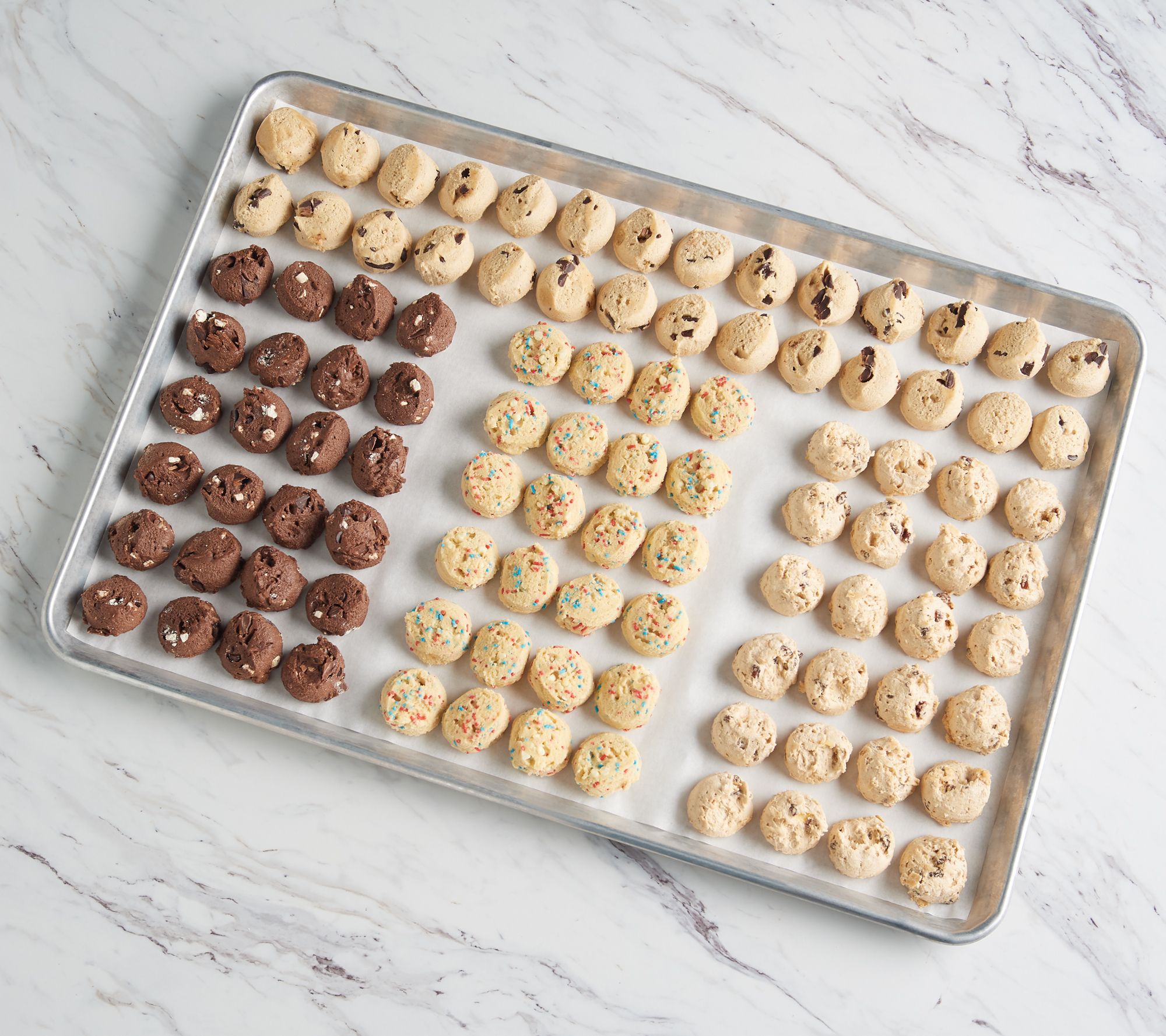 David's Cookies 100Piece Ready to Bake Preformed Cookies