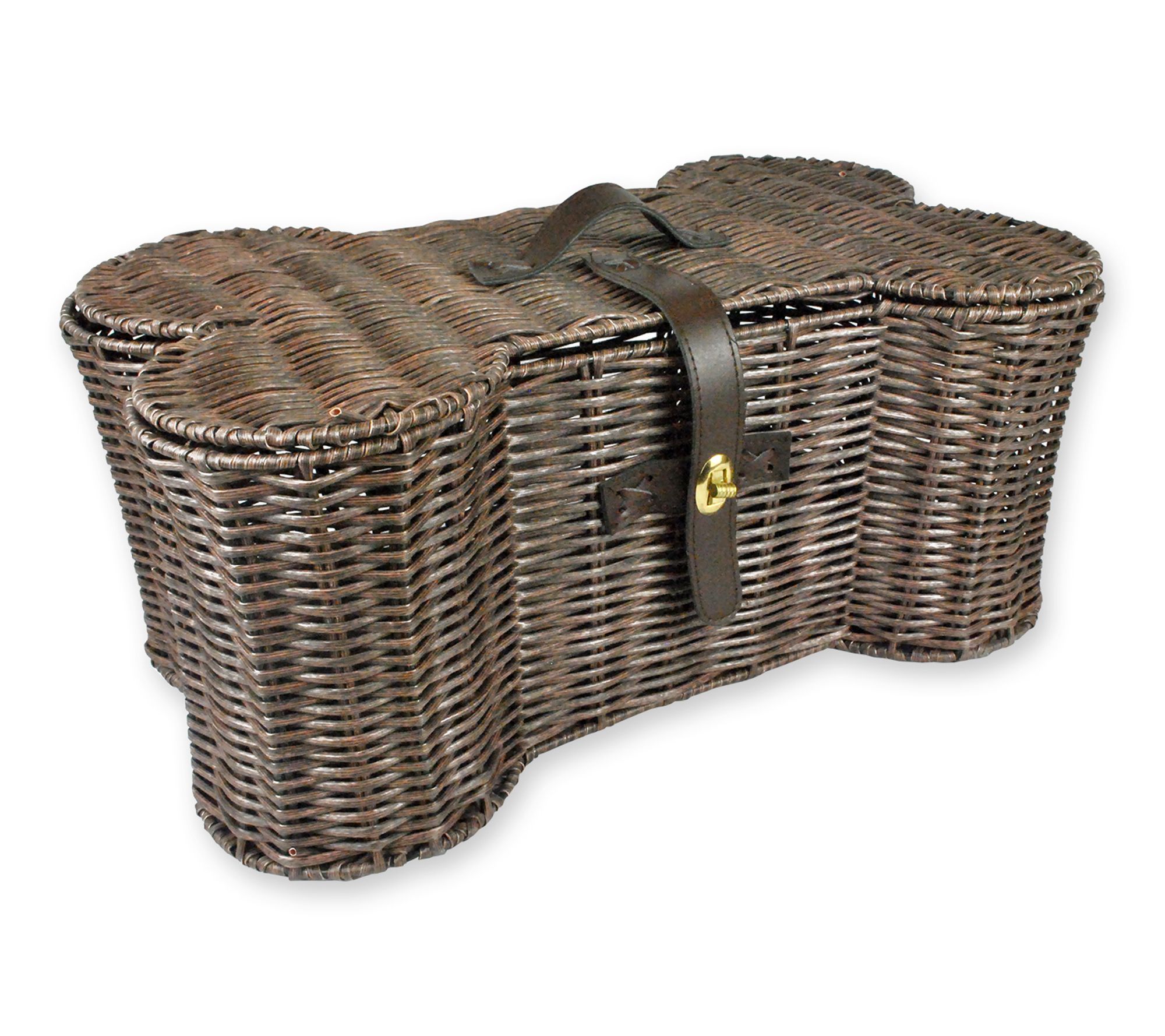 Bone Dry Bone Shape Toy Basket Small