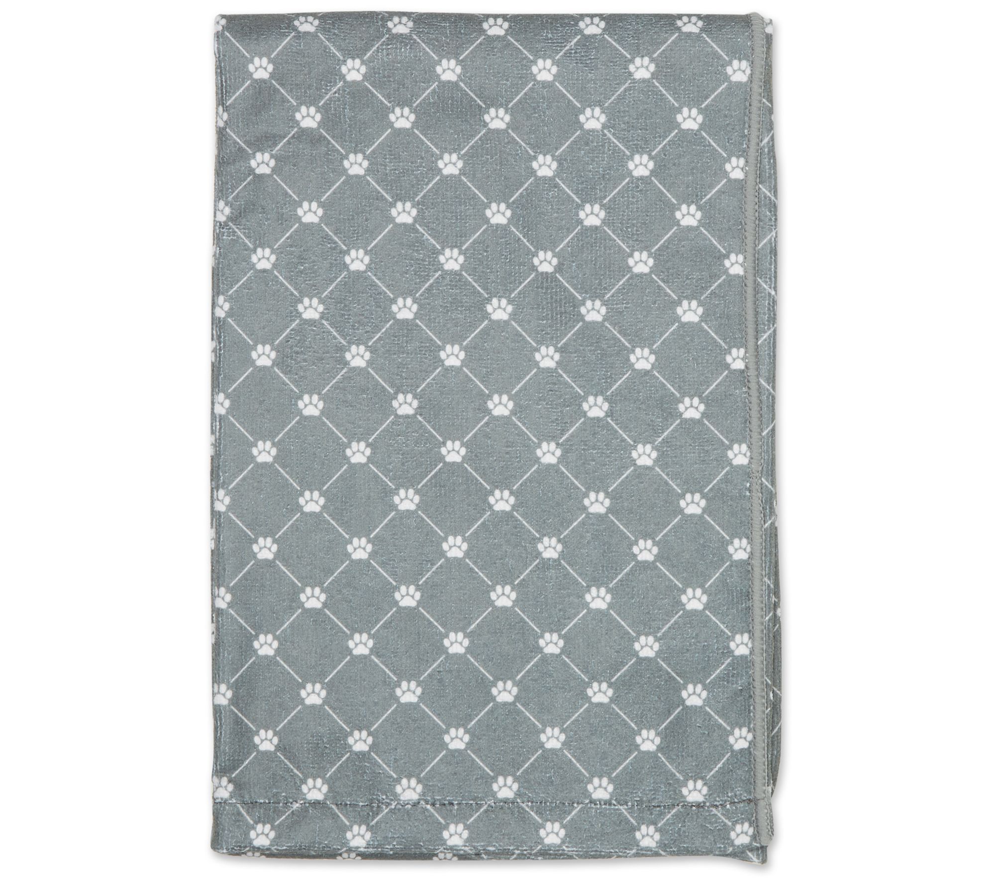 Bone Dry Trellis Paw Pet Towel