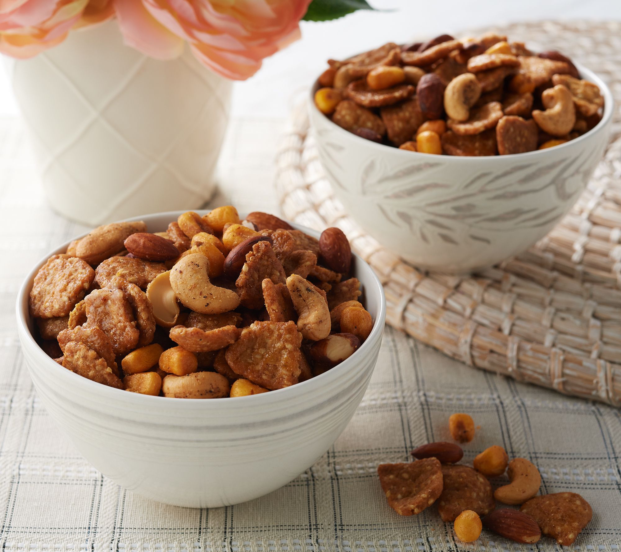 Germack 2 Large Jars Summer Assorted Nut Mixes