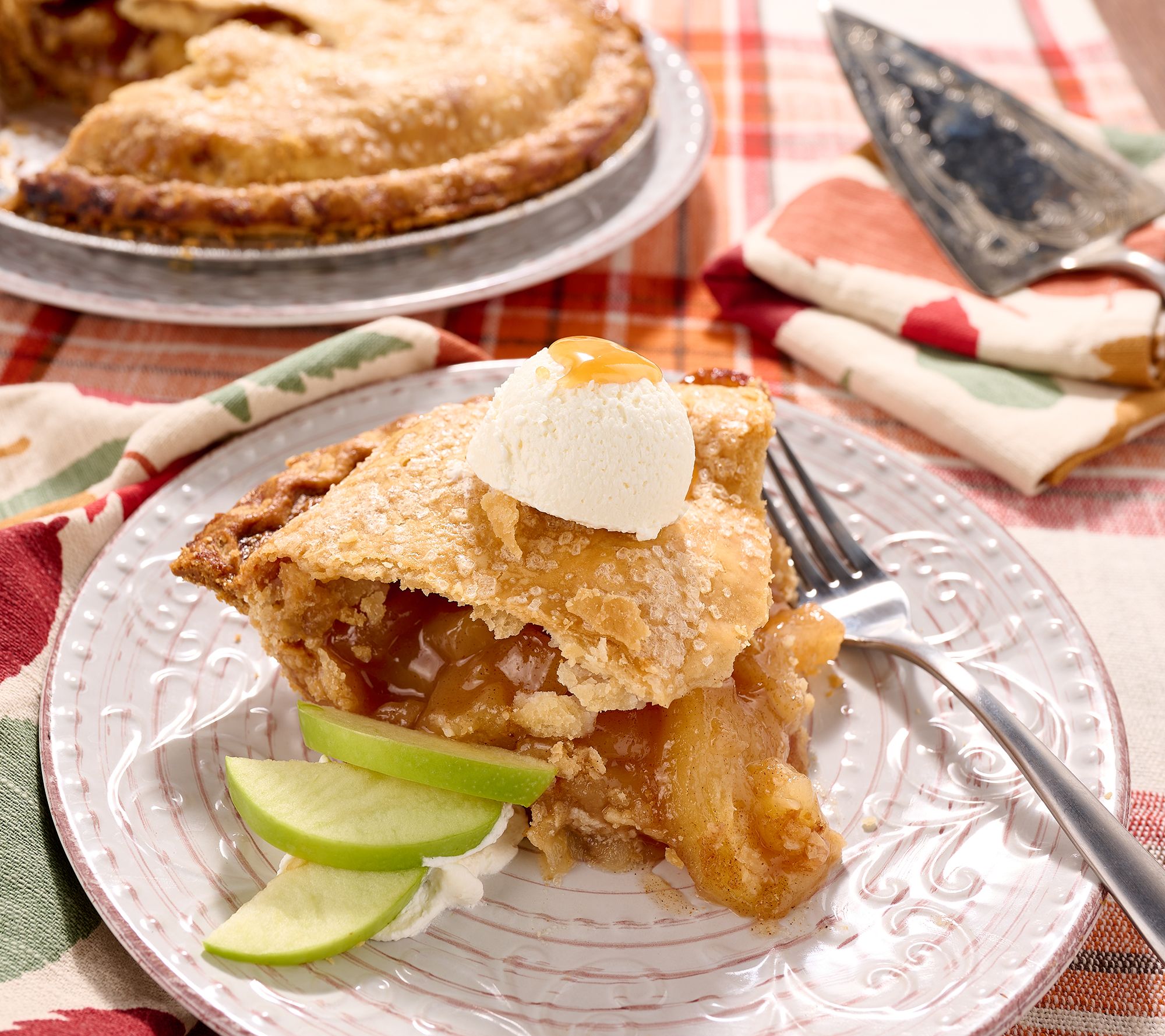 SH12/8 David's Cookies (2) 10" Pies Signature Holiday Collection