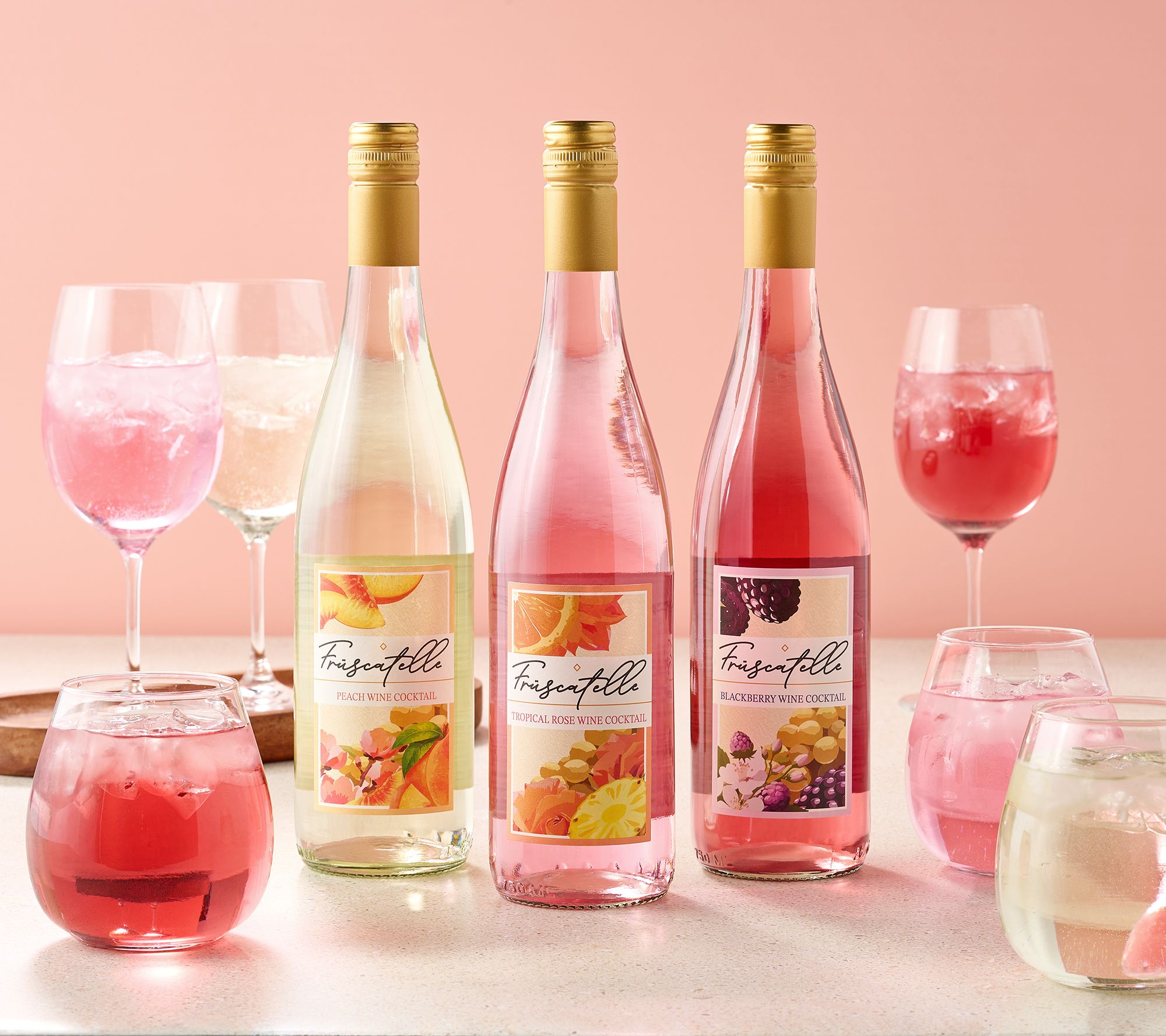 Vino Voyage Fruscatelle Moscato Wine Cocktail (6) 750ml Btls