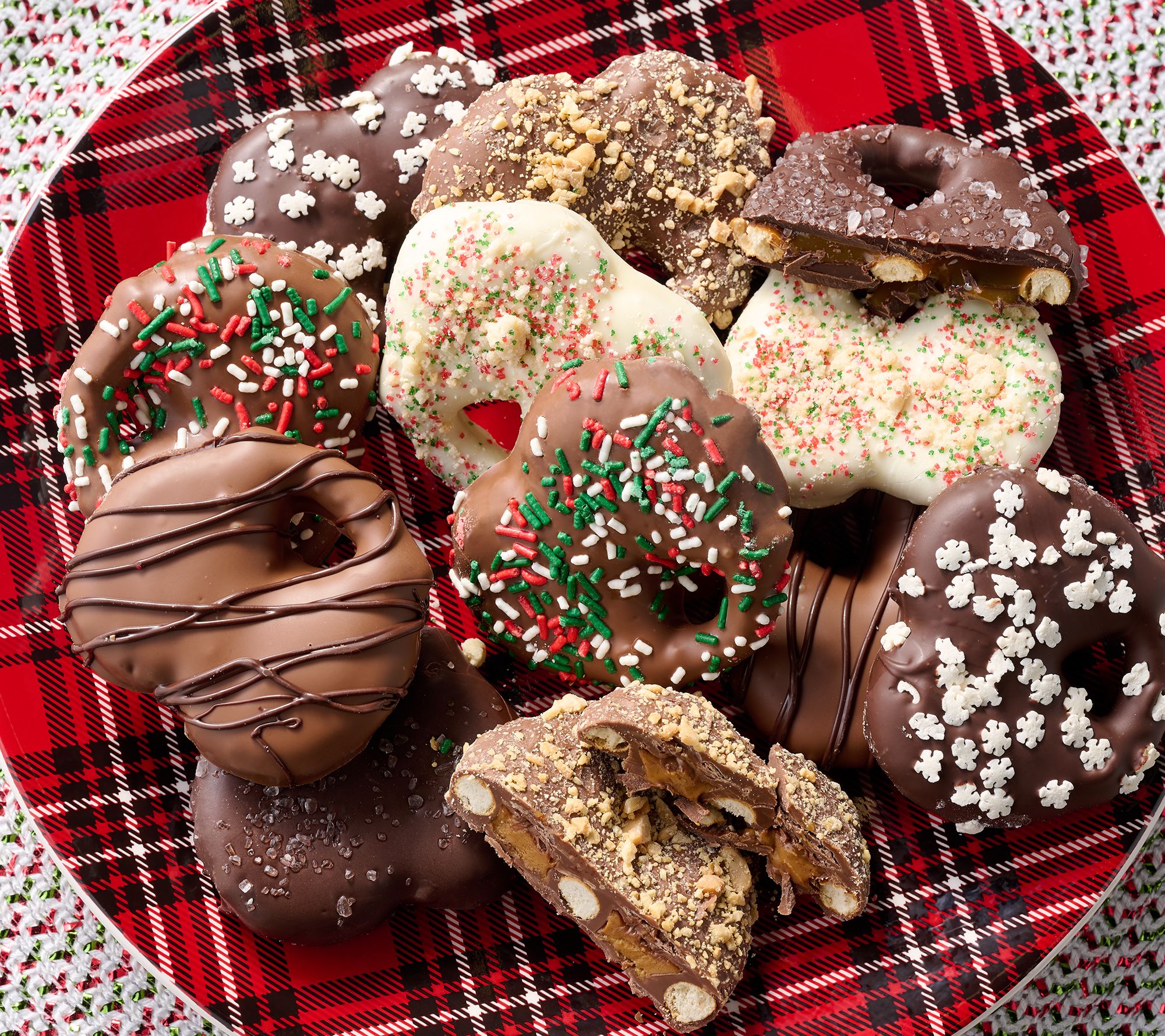 SH12/9 Landies Candies 12pc Signature Stuffed Pretzels