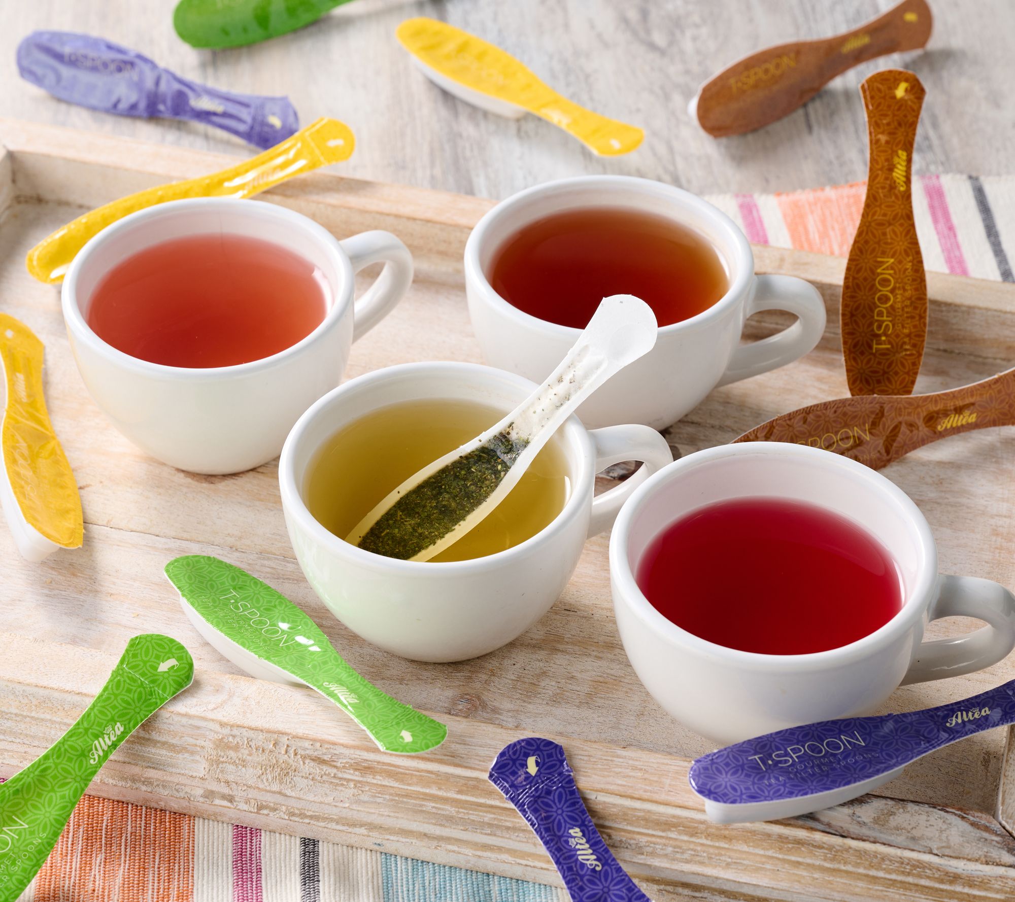T-Spoons 96ct Single Serve Gourmet Tea Filter Spoons