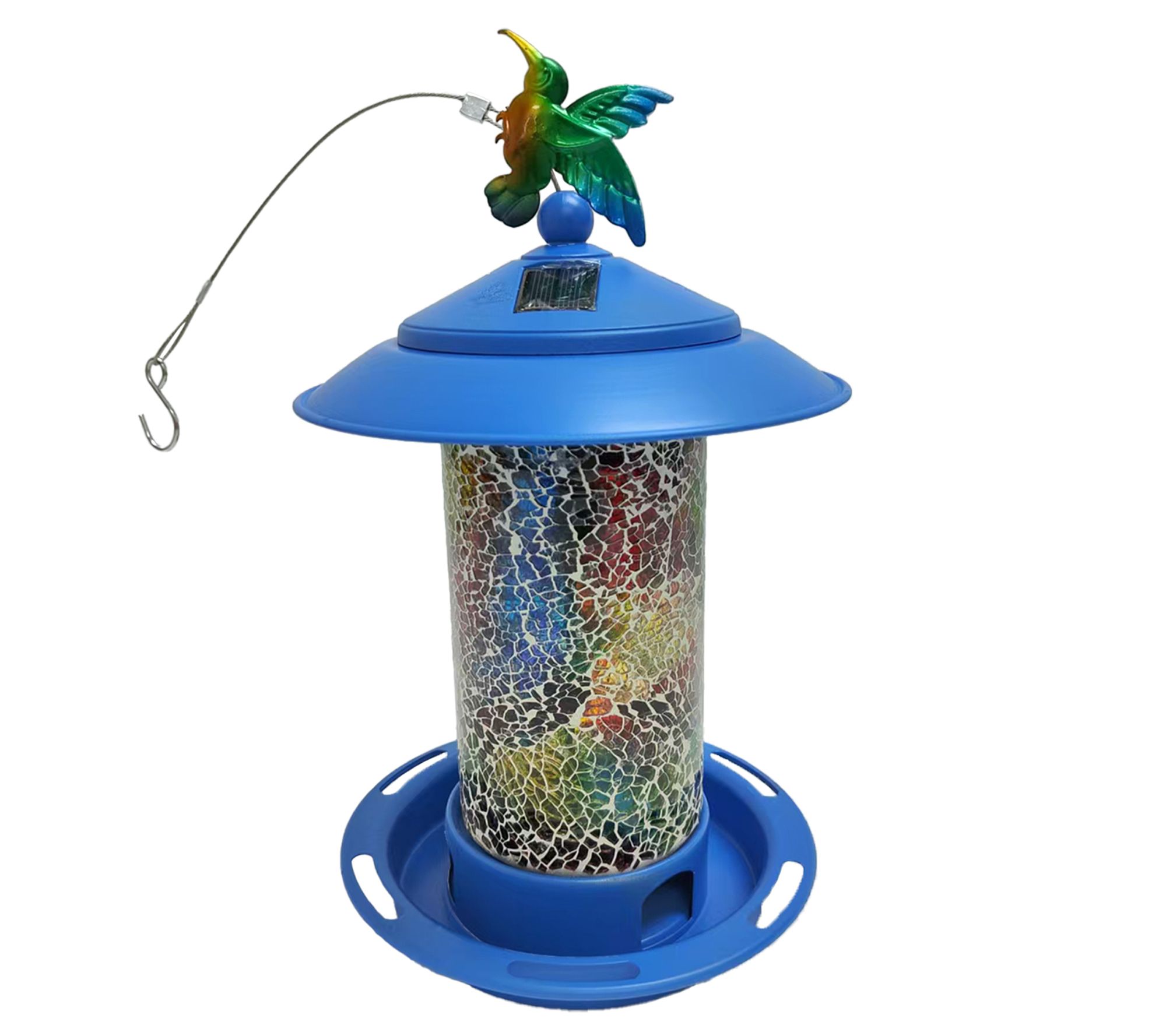 "As Is" Temp-tations Outdoors Solar Bird Feeder w/ Critter Icons