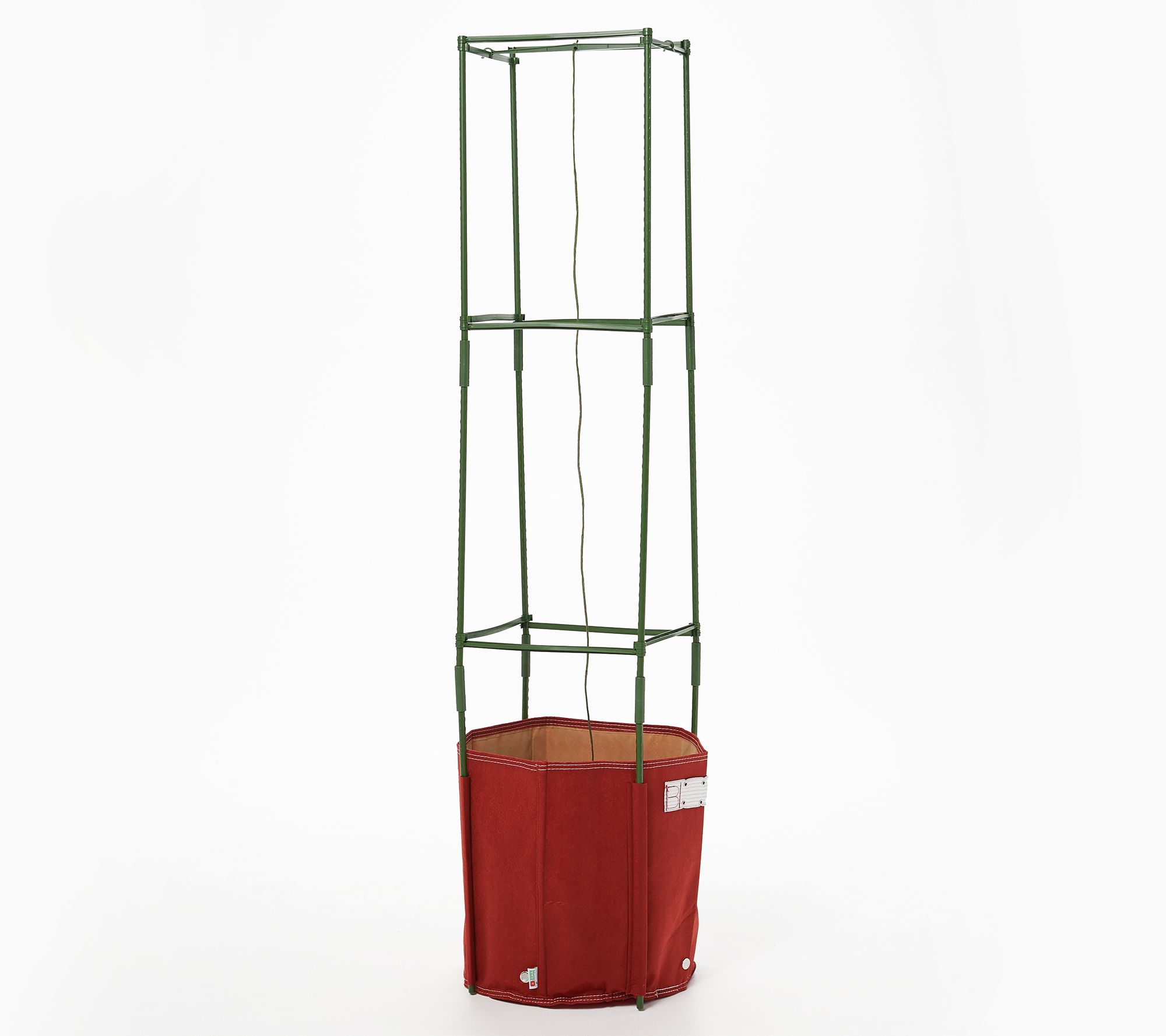 BloemBagz 15 Gallon Tomato Bag Planter with Staking Kit - QVC.com