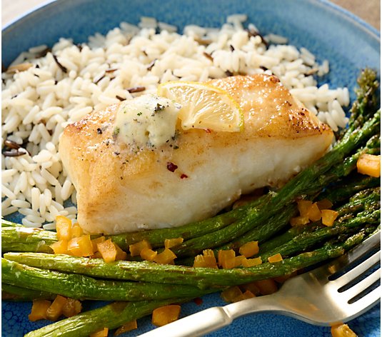 Egg Harbor (10) 5-oz Halibut with Garlic Butter Auto-Delivery
