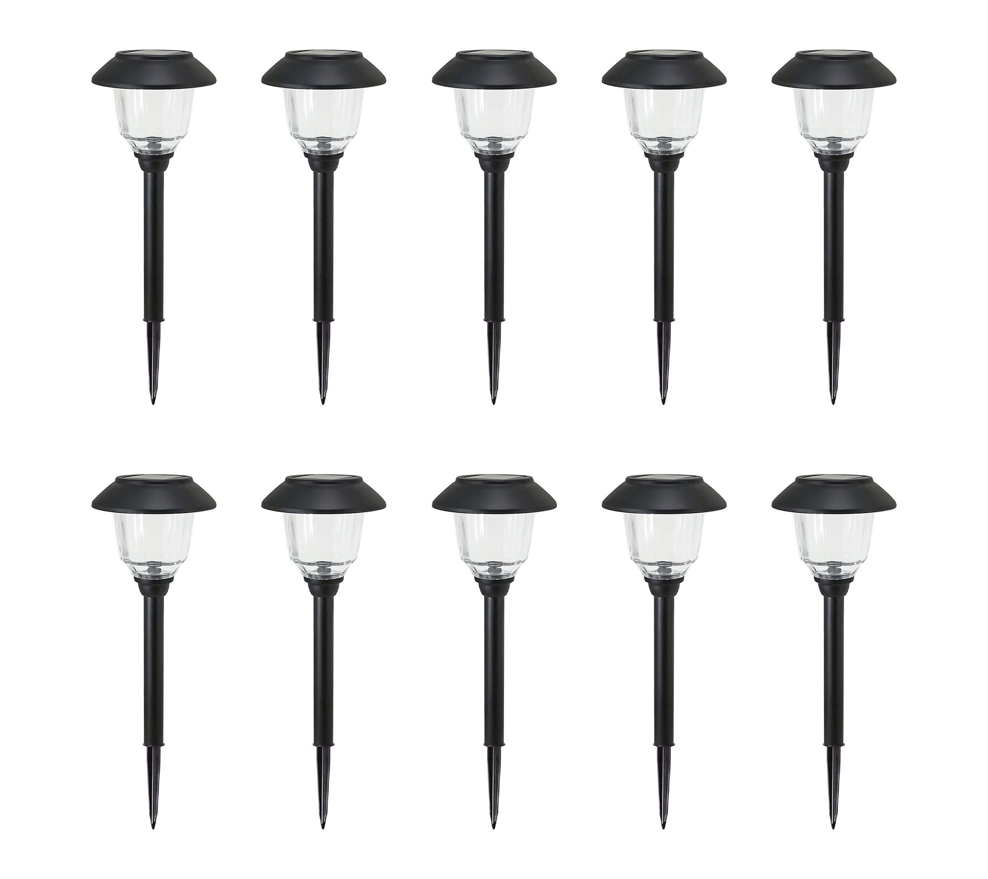  Energizer 10-Piece White Light LED Solar Pathway Lights - M138189