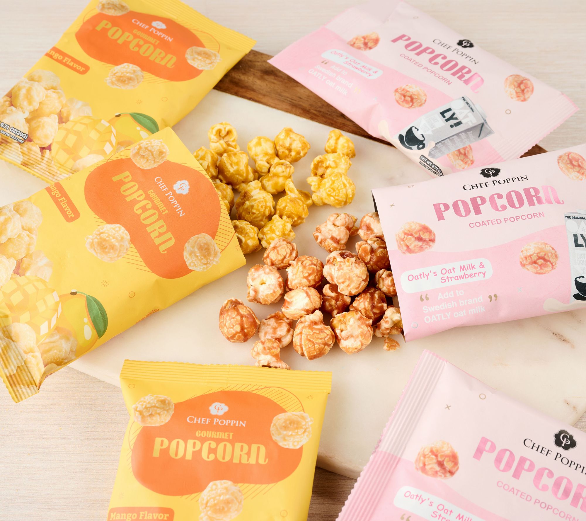 Chef Poppin 12-pc. Popcorn Grab & Go Bags