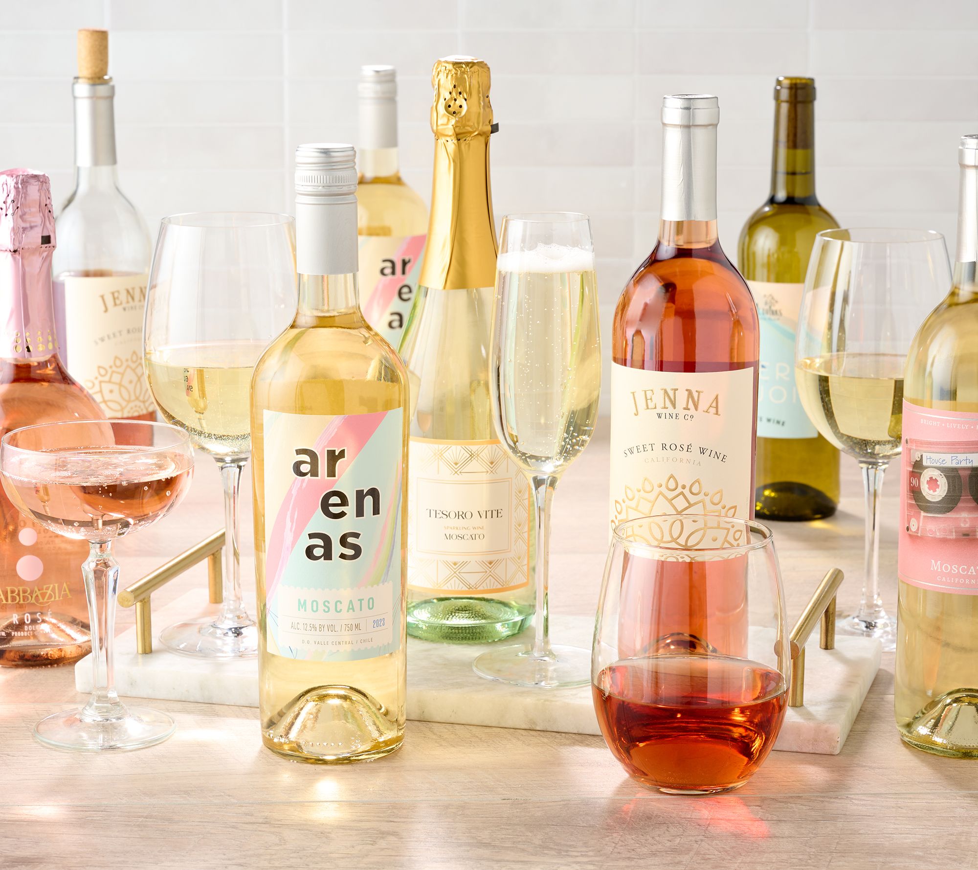Hemisphere (12)750-ml Btls Sweet & Sparkling Wine Collection