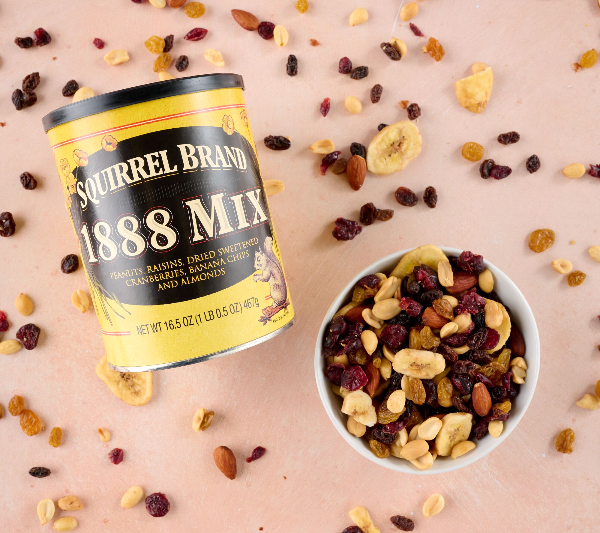 Squirrel Brand (3) Can Classic Favorite Nut Mixes