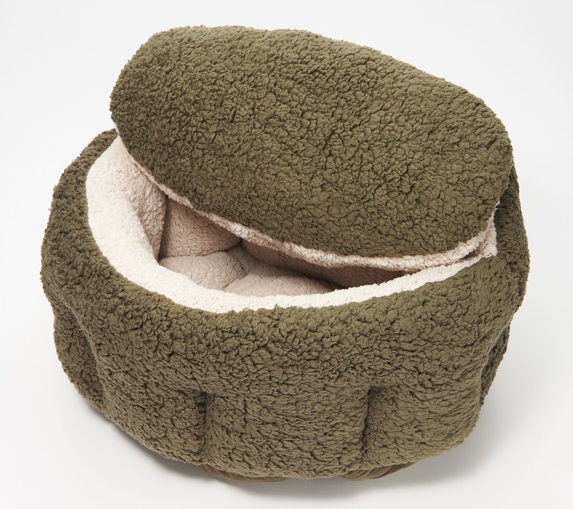 Burrow bud cozy 2025 cuddler pet bed