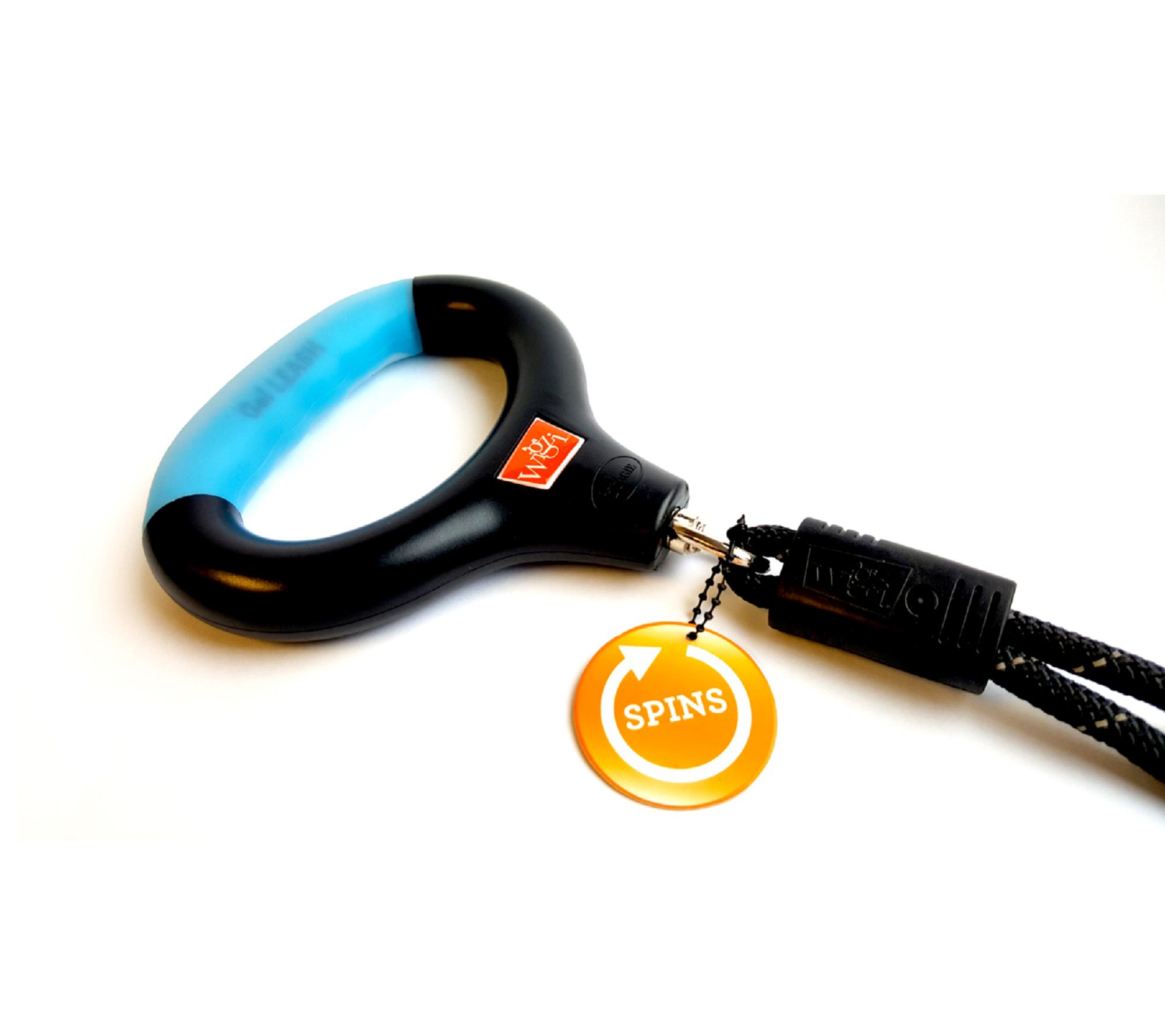 Wigzi Dual Dog Reflective Gel Handle LeashMed.