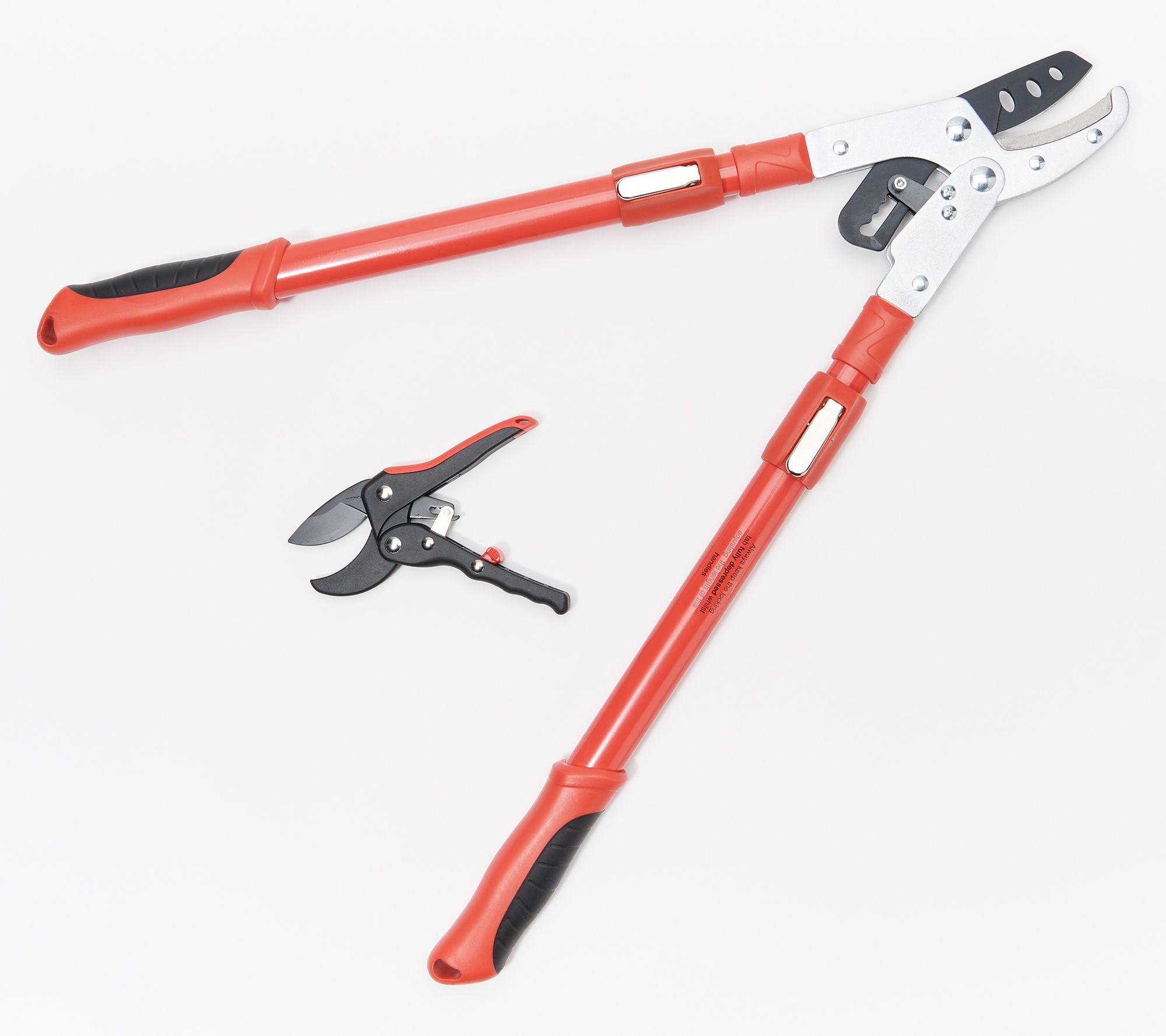 "As Is" Telescoping and Handheld Pruners Set