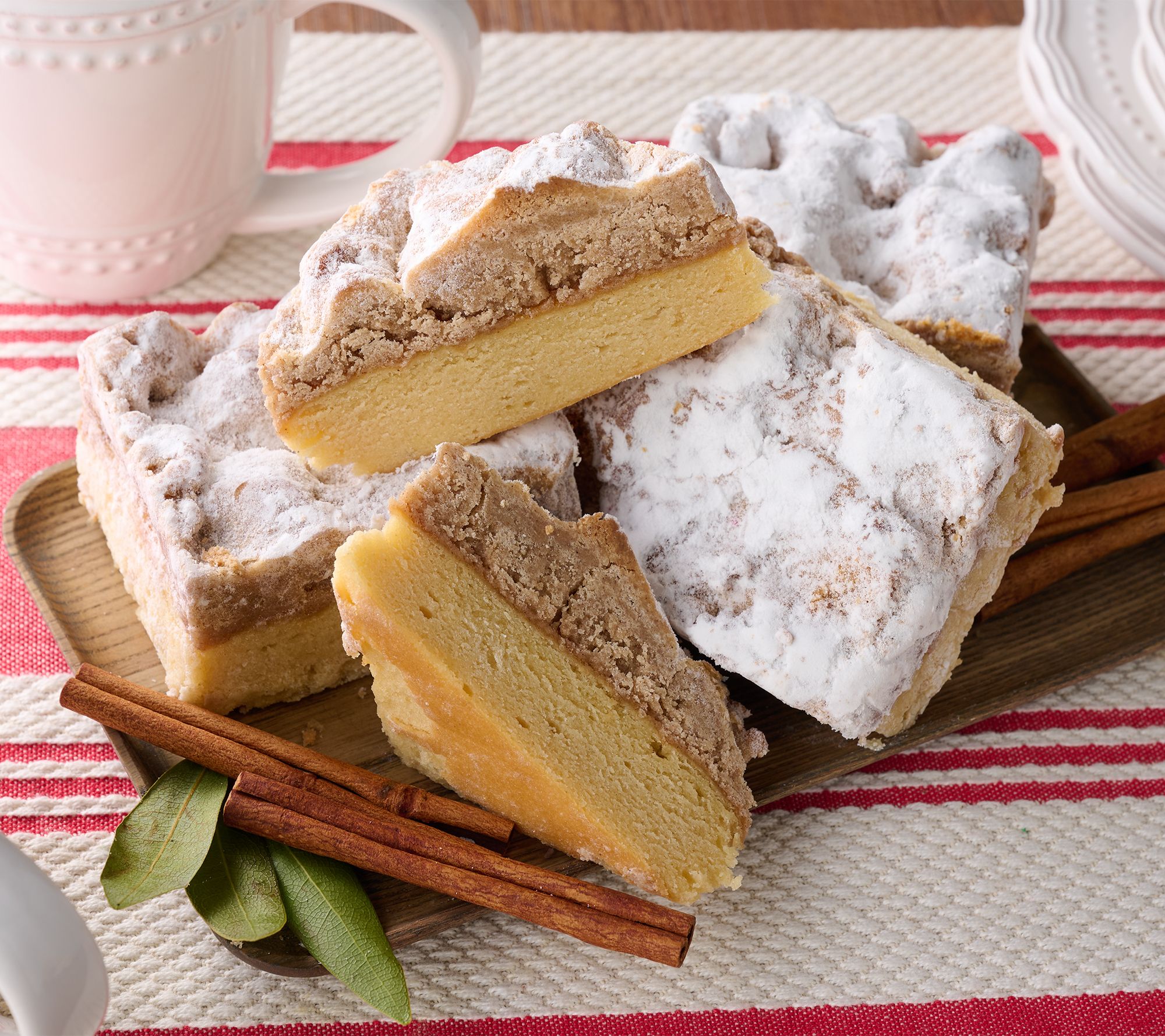 David's Cookies (8) 6oz Individual Butter Crumb Cakes