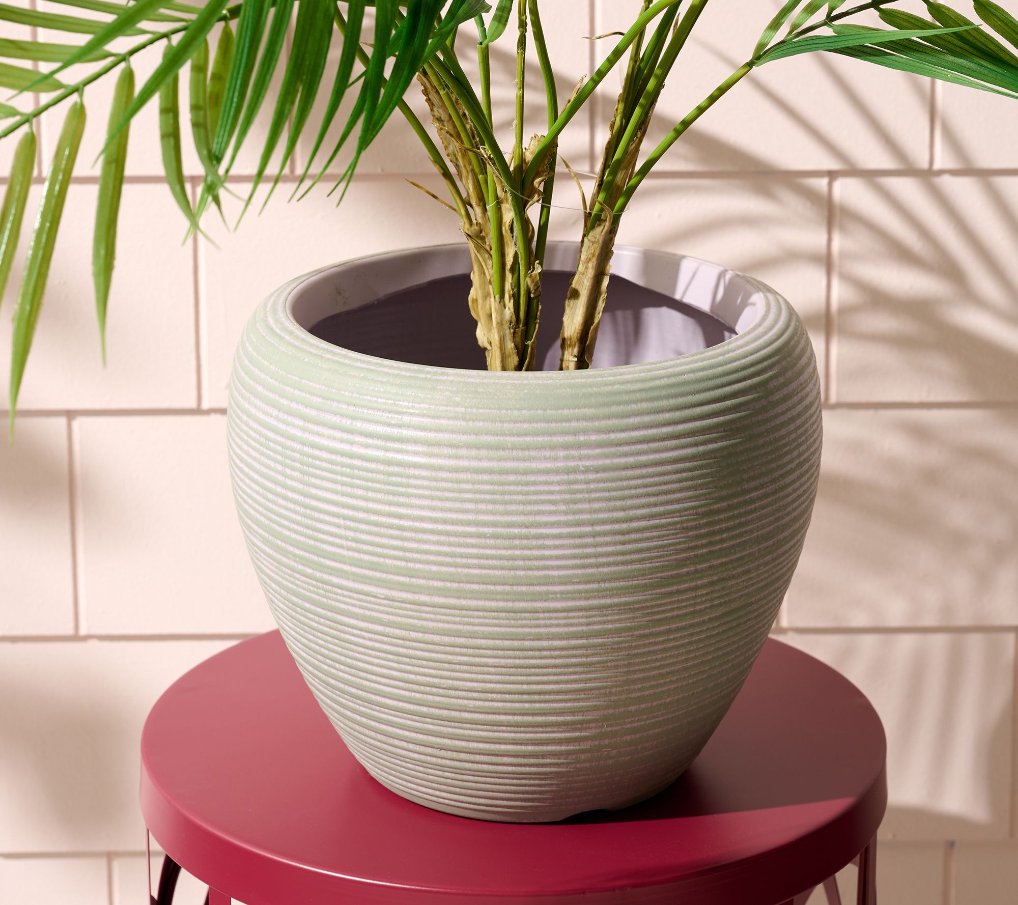 Garden Reflections 7" Half Round Planter By Sandra