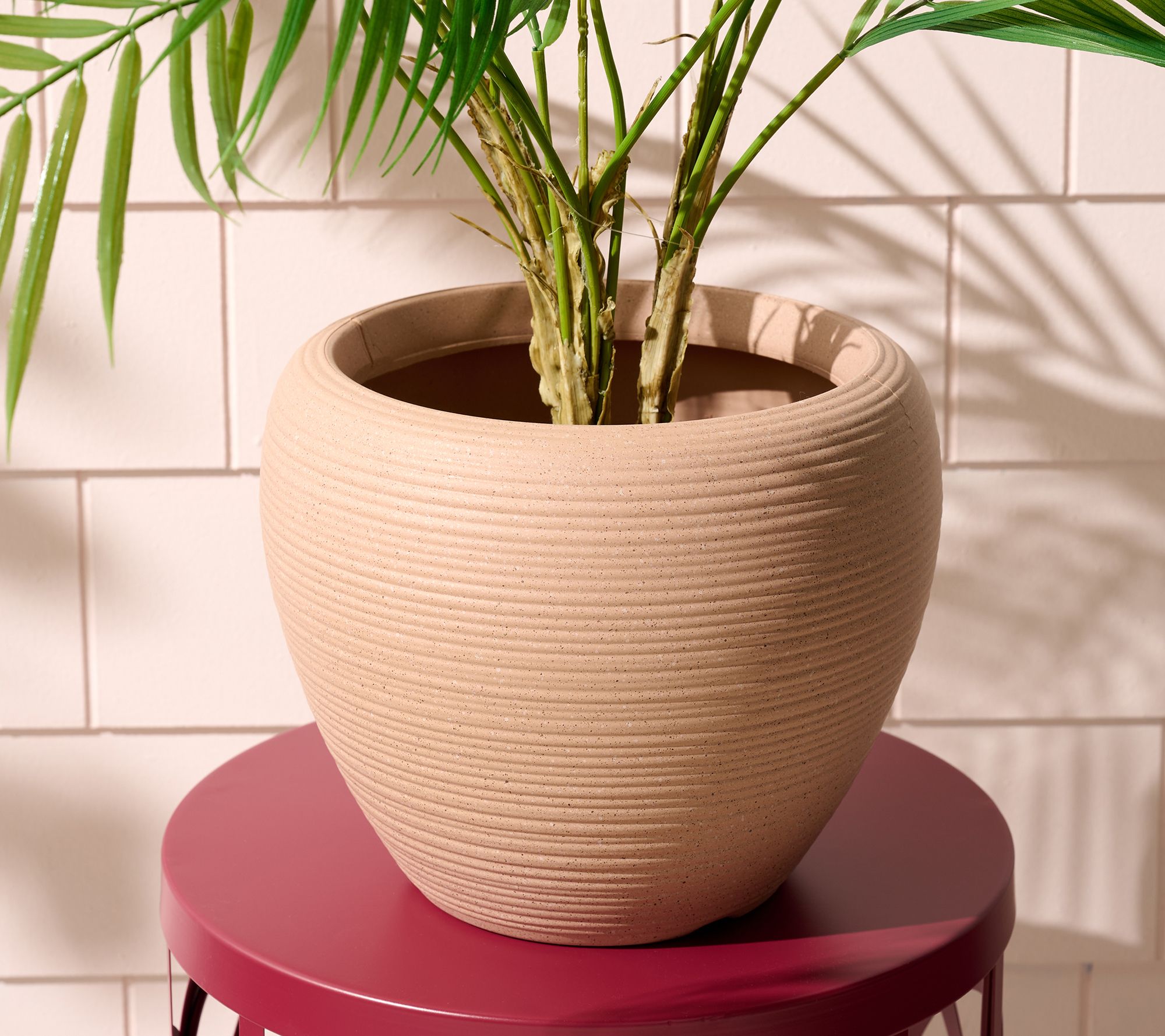 Garden Reflections 7" Half Round Planter By Sandra