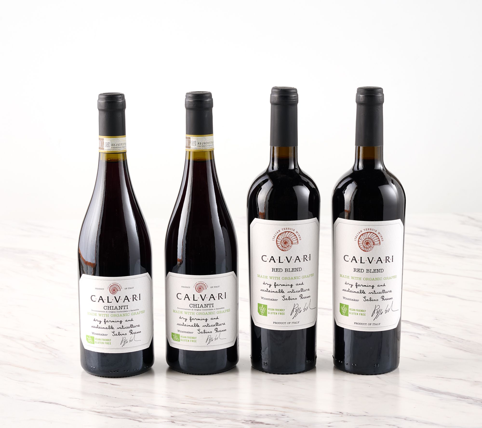 Hemispheres (4) 750ml Btls Organic Italian Wine Collection