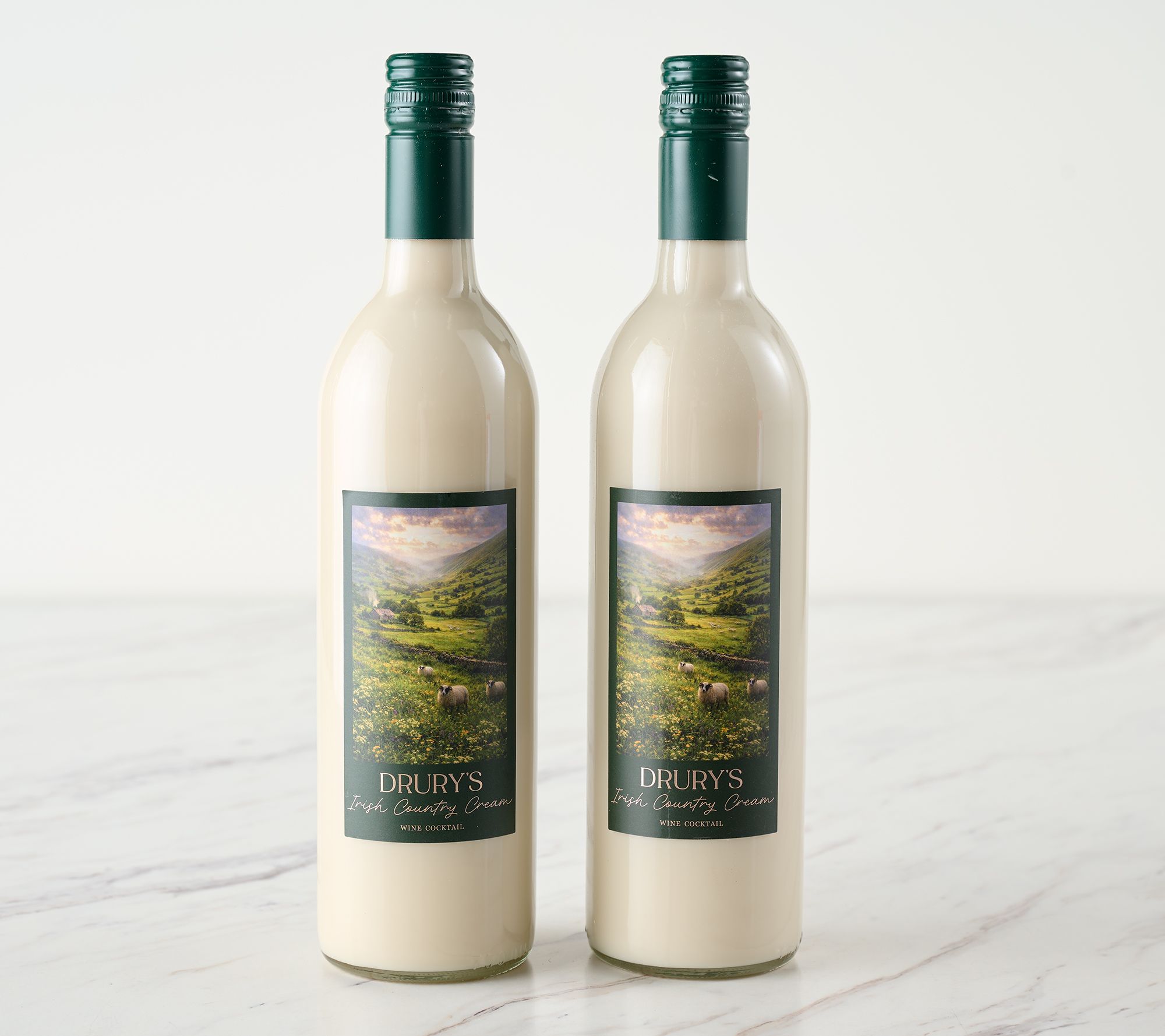SH11/9 Vino Voyage Drury's Holiday Wine Creams (2) 750-ml Set