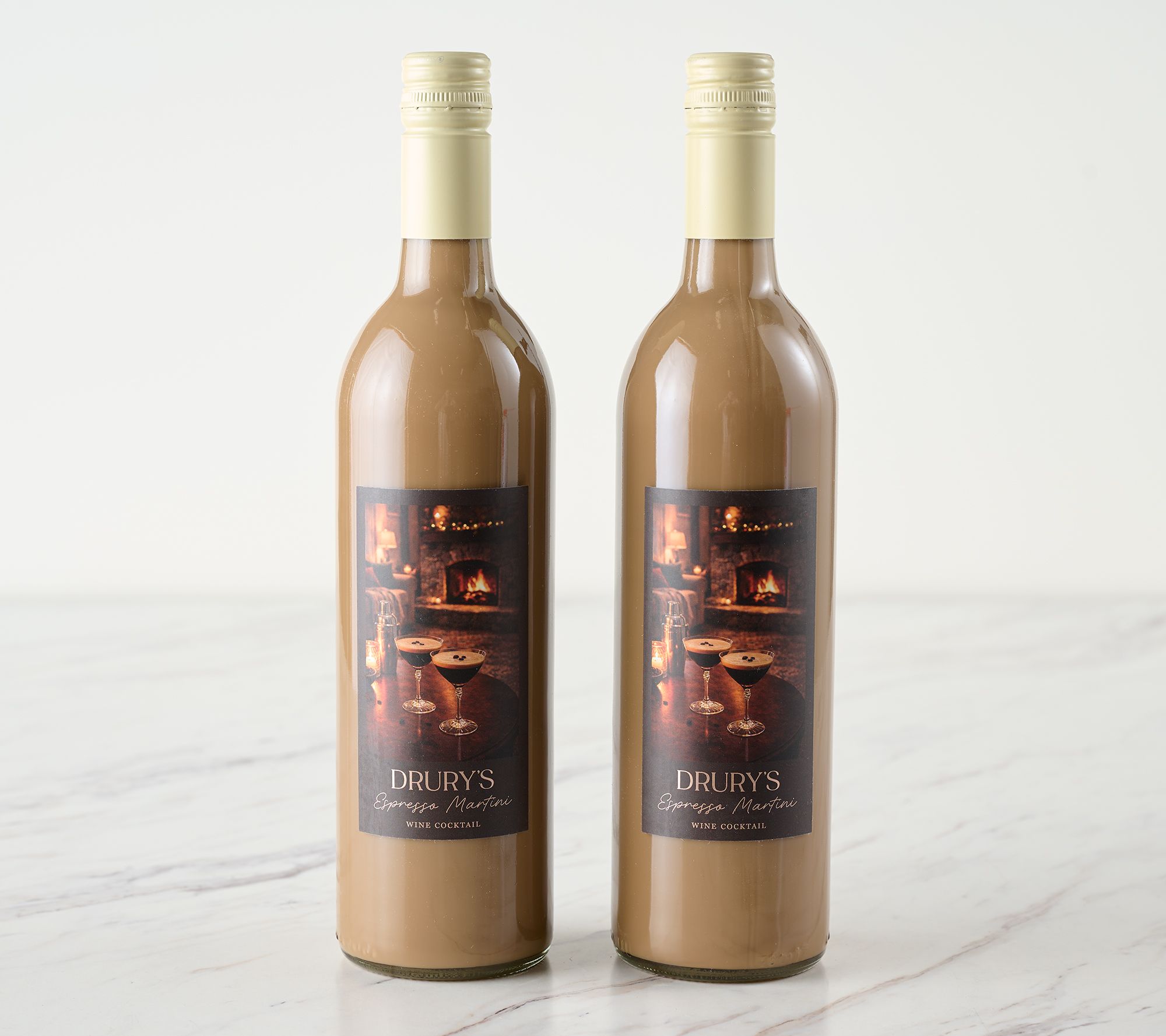 SH11/9 Vino Voyage Drury's Holiday Wine Creams (2) 750-ml Set