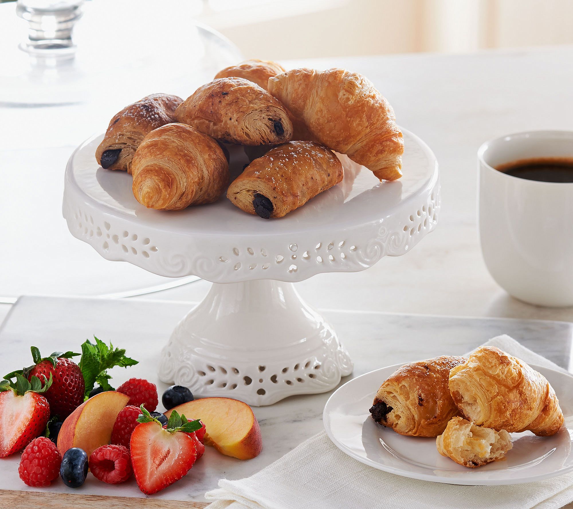 Authentic Gourmet 80 Mini French Croissants 