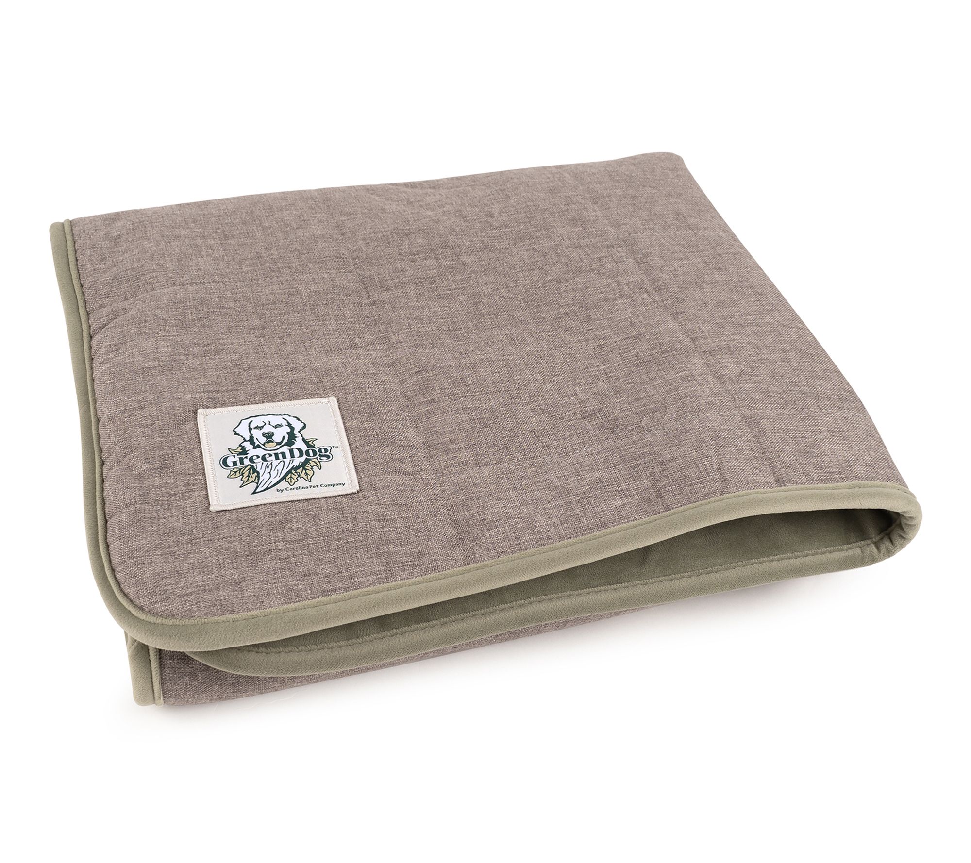 Carolina Pet S/ M GreenDog Luxe Netural Crate Blanket