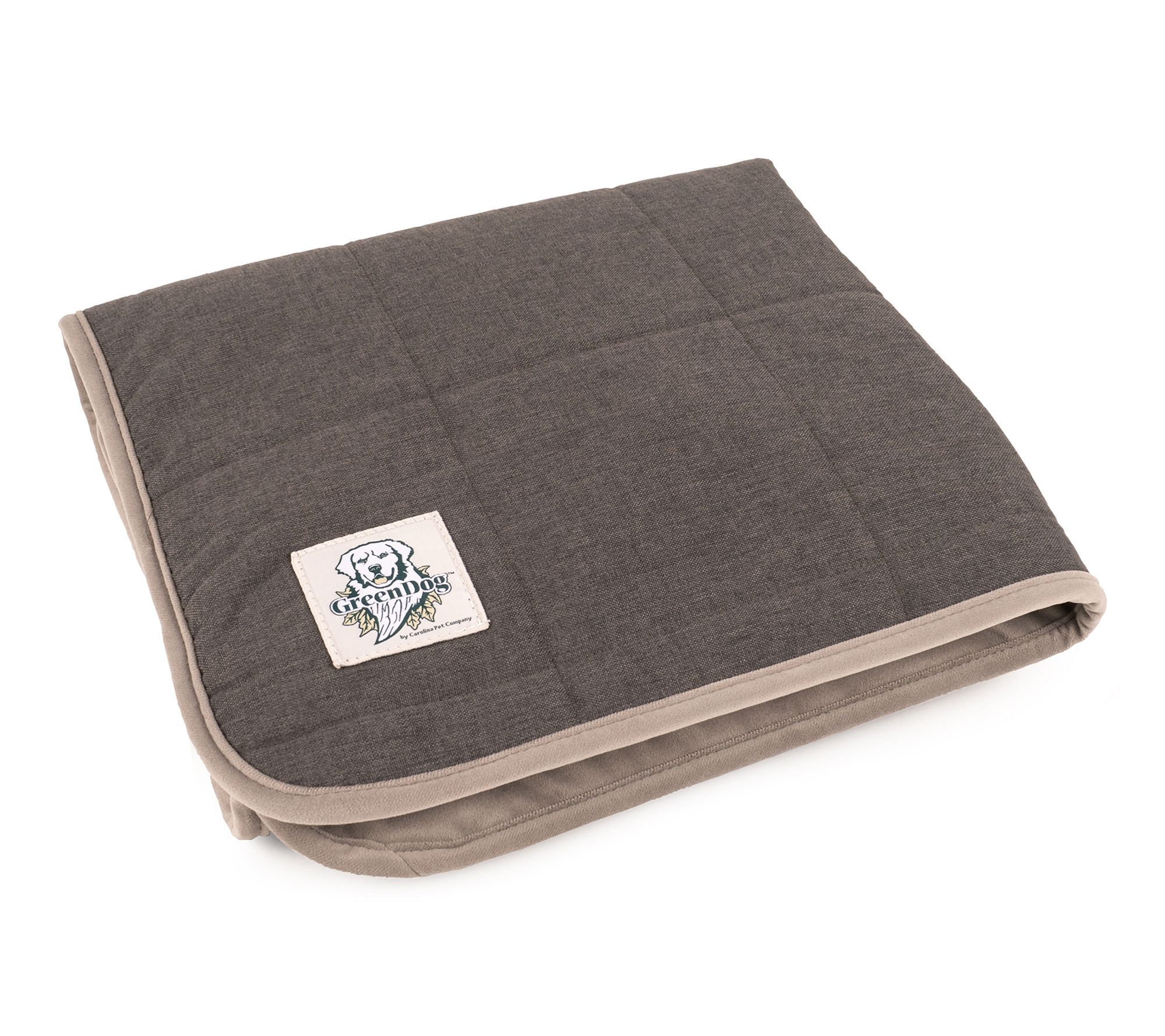Carolina Pet S/ M GreenDog Luxe Netural Crate Blanket