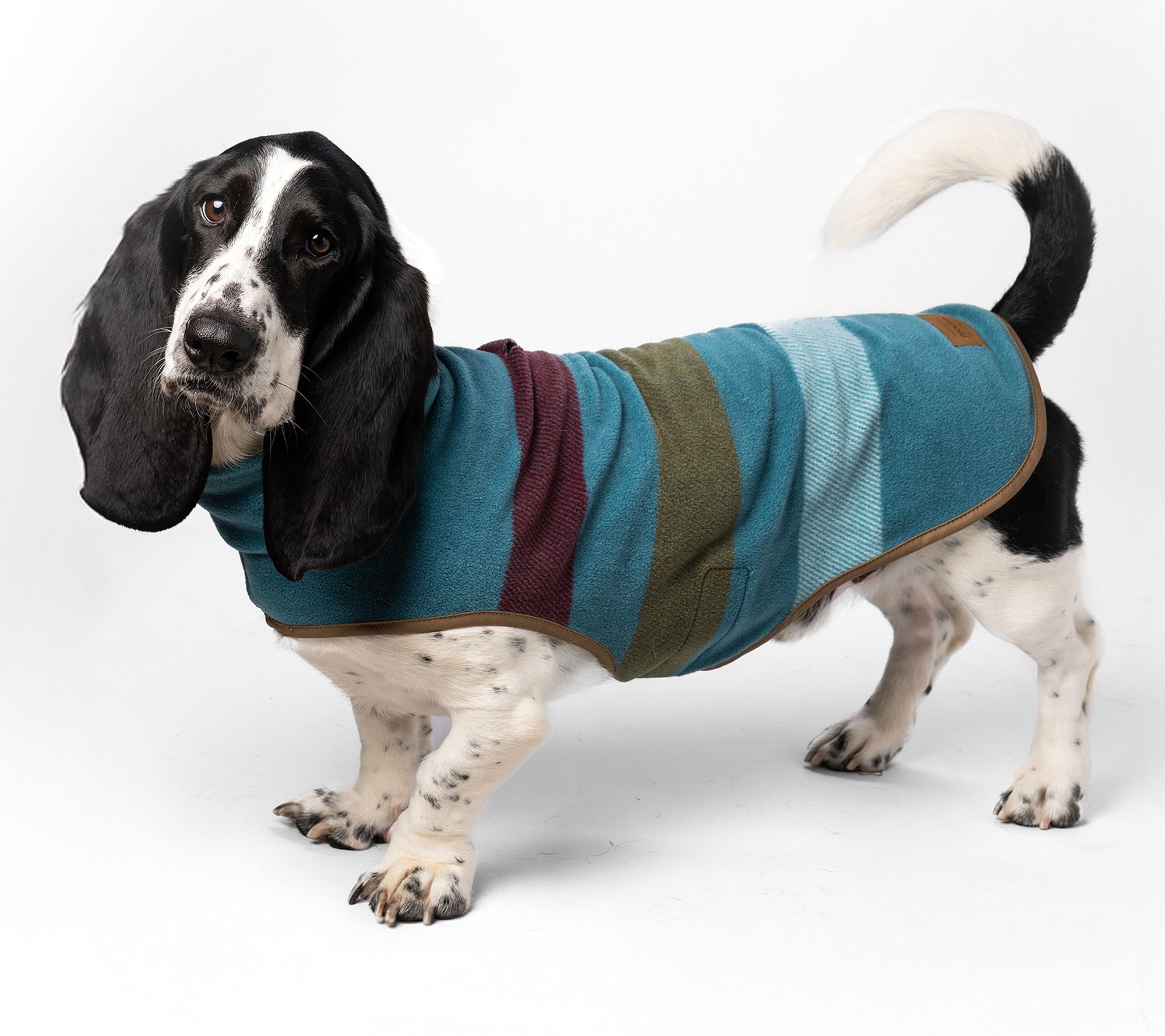 Pendleton Cabin Stripe Fleece Dog Vest, LG-2XL