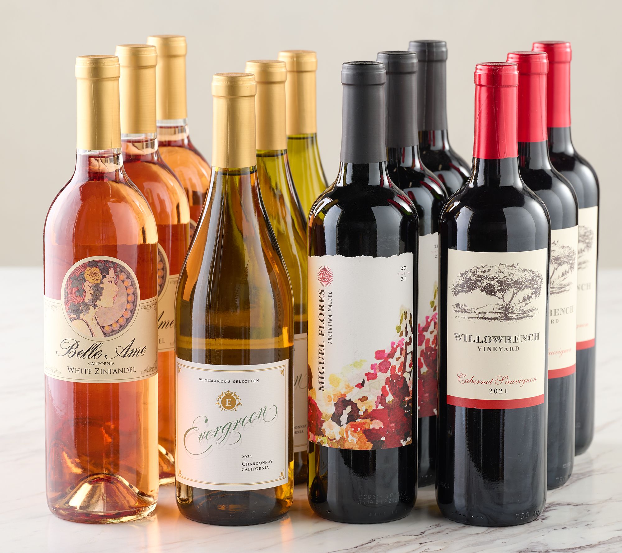 Vino Voyage (12)750ml Bottles of Crowd Pleasing Wines