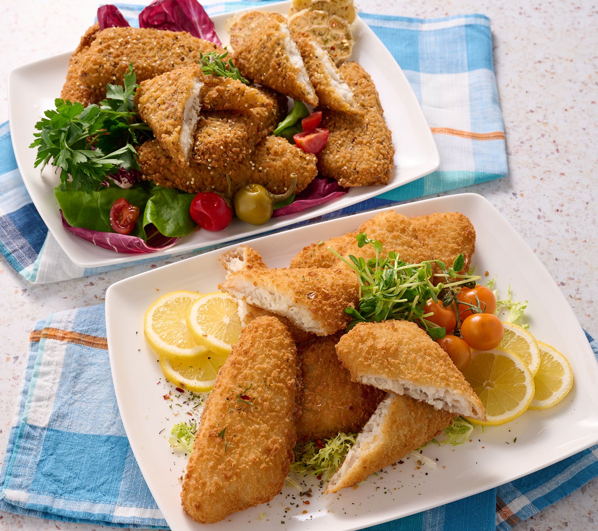 Egg Harbor (20) 3-oz Original or Garlic Herb Breaded Cape Hake Filet