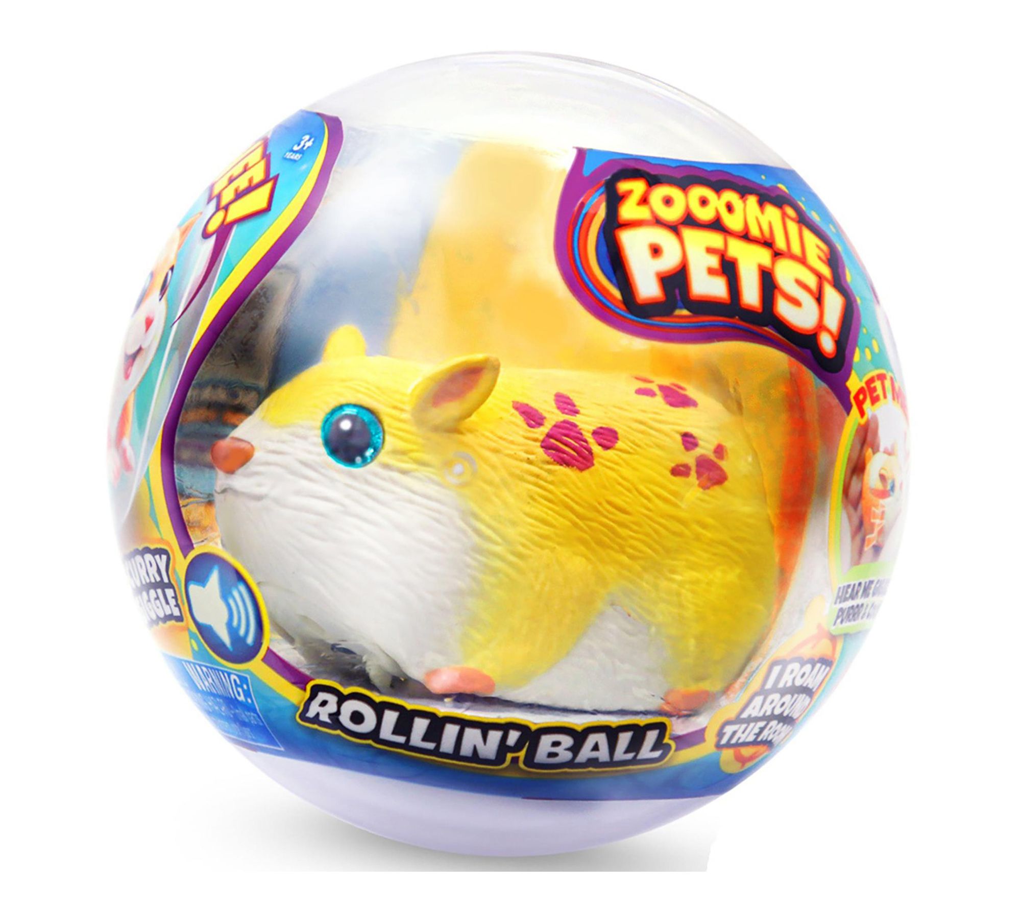 Lanard Zooomie Pets Bundle Pack Rollin Ball andZoomin Wheel