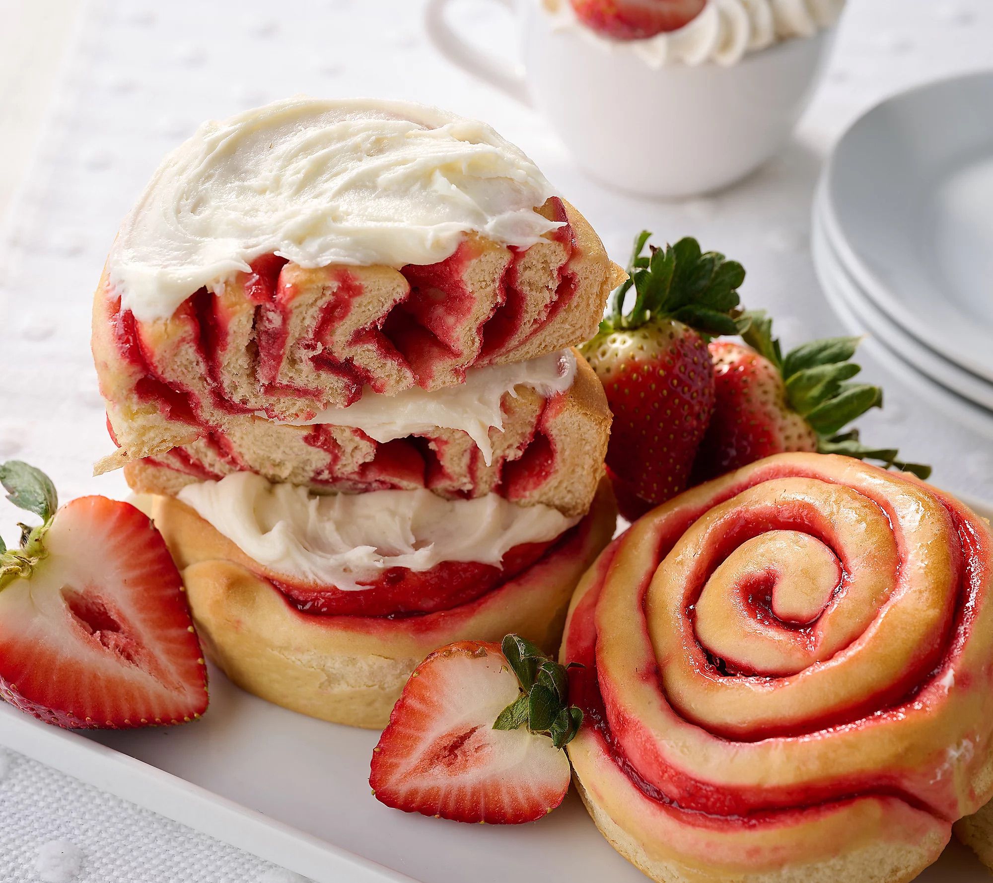 Jimmy the Baker (12) 5.25 oz Cinnamon or Strawberry Roll Auto-Delivery