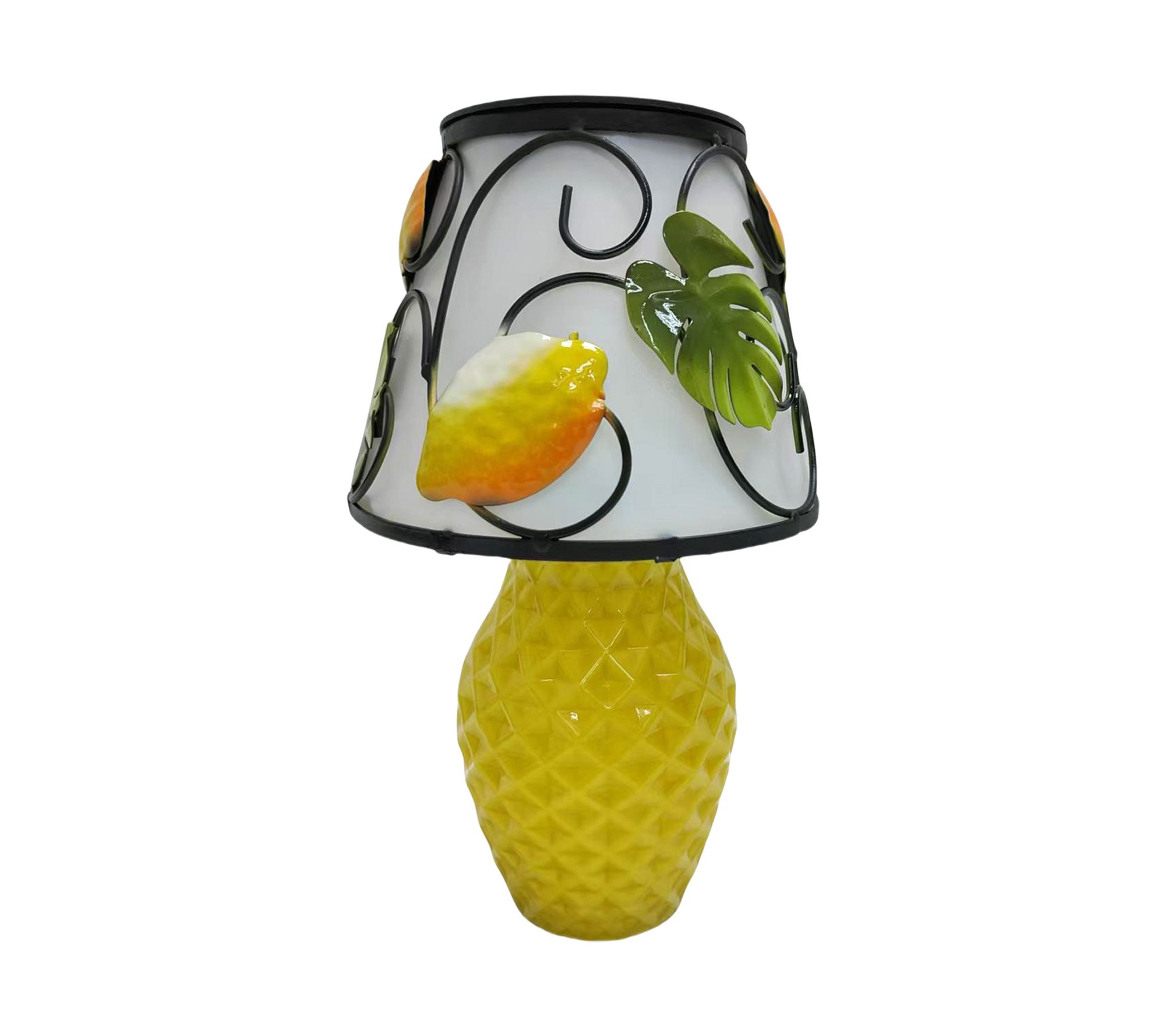 "As Is" Temp-tations Outdoors Tabletop Solar Lamp