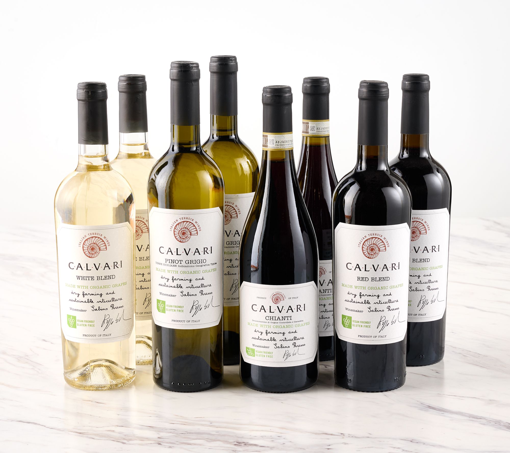 Hemispheres (8) 750ml Btls Organic Italian Wine Collection