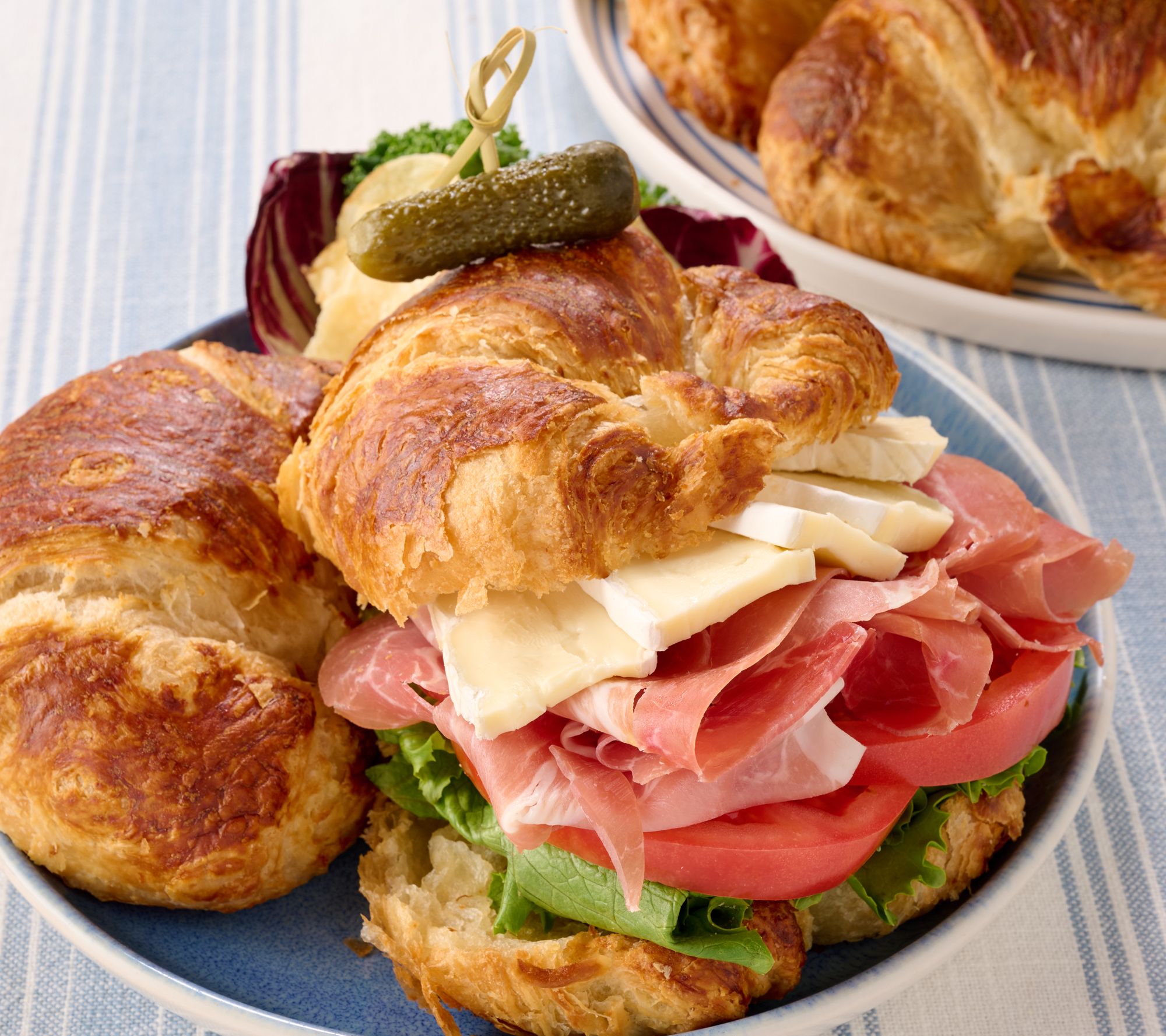 Authentic Gourmet (12) 3.5oz Pretzel Croissants