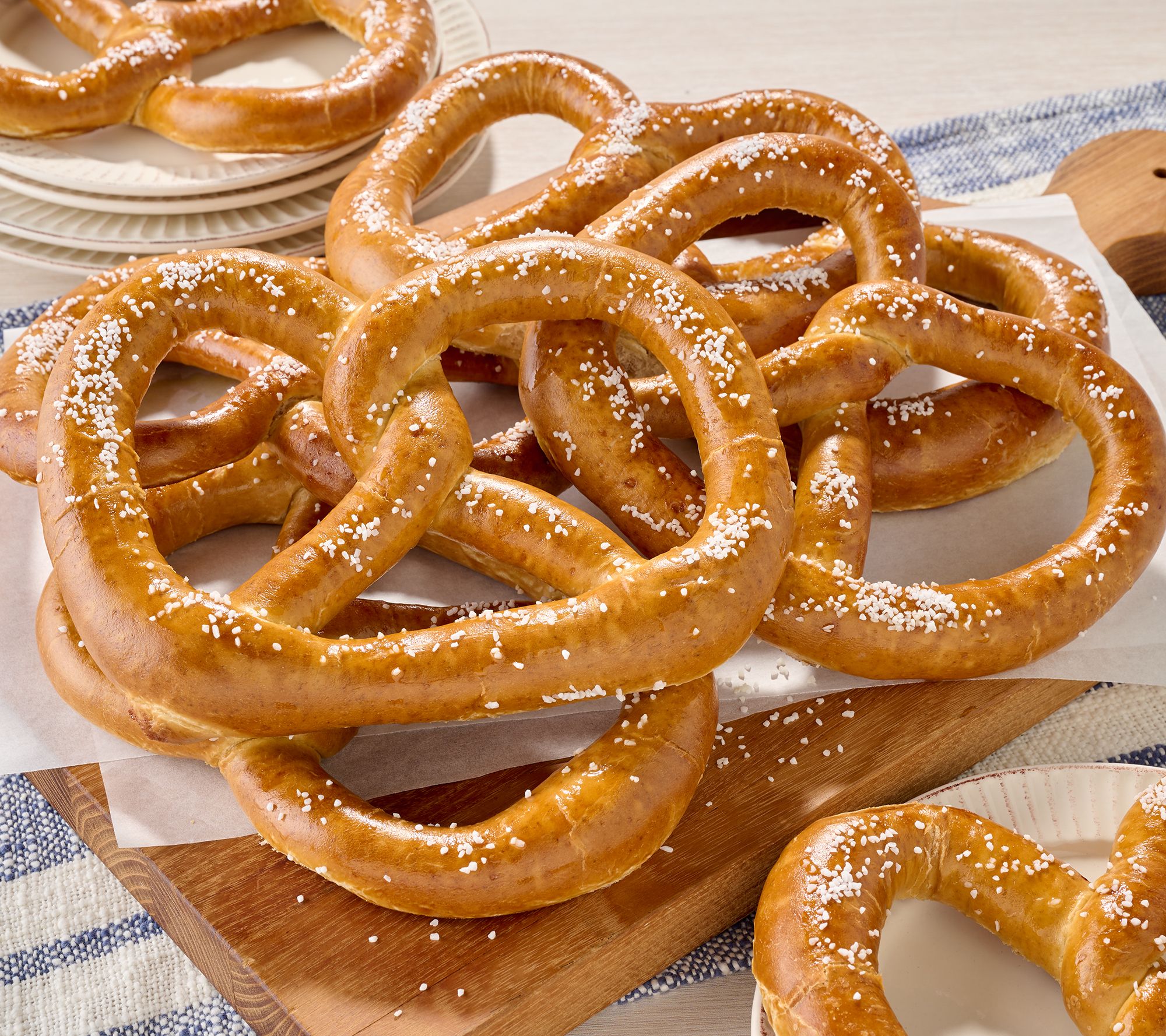 The Pretzel Co. (8) 10oz Monster Size Sourdough Soft Pretzels
