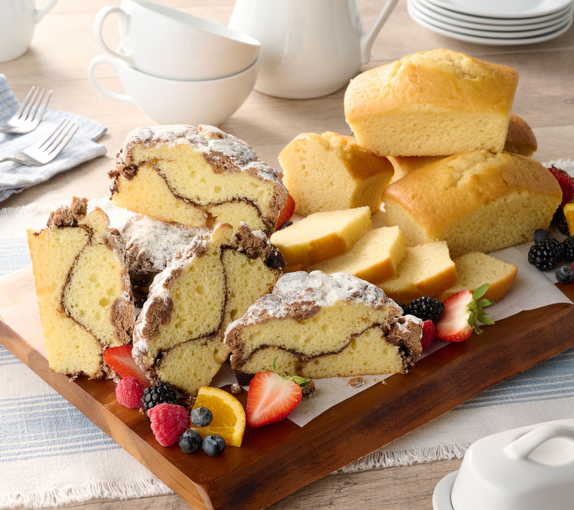 Jimmy the Baker (12) 7oz Butter Loaves or (12) 6.5oz Crumbcakes