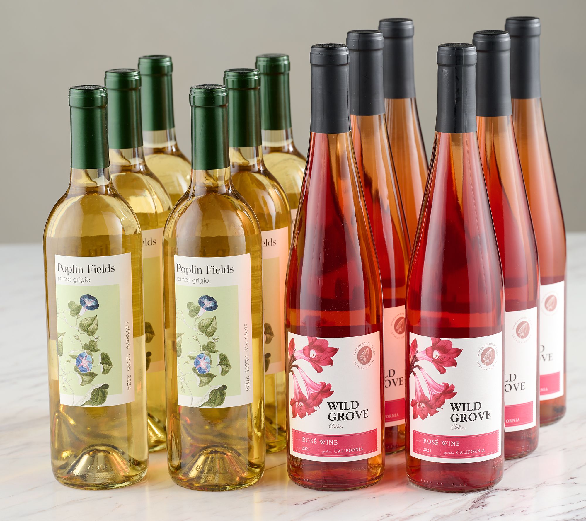 Vino Voyage Wine Favorites (12)750ml Btls California & Italian Wines